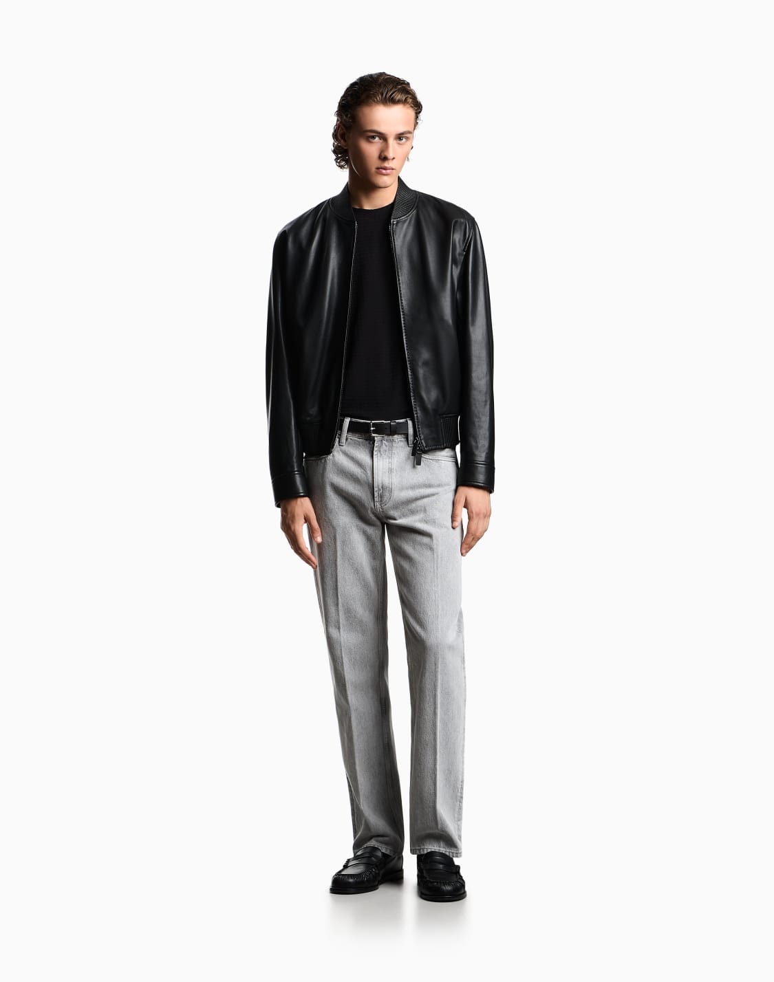 asv-ストレトフィットジンズ-j76-デニム-ストンウォッシュブリチ加工-グレ--emporio-armani