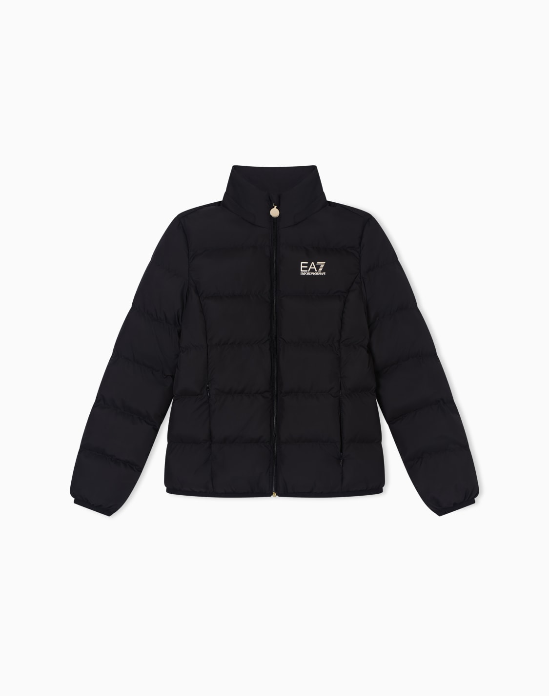 veste-rembourre-capuche-logo-series-girl-noir--ea7