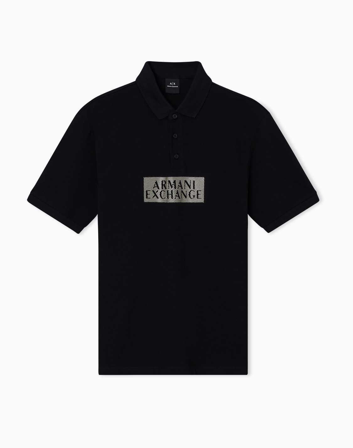polo-shirts-black--armani-exchange