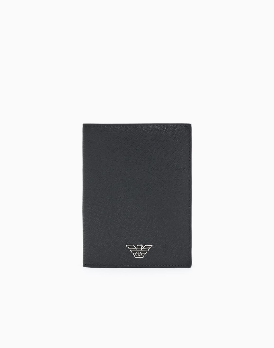asv-regenerated-saffiano-leather-passport-holder-with-eagle-plate-black--emporio-armani