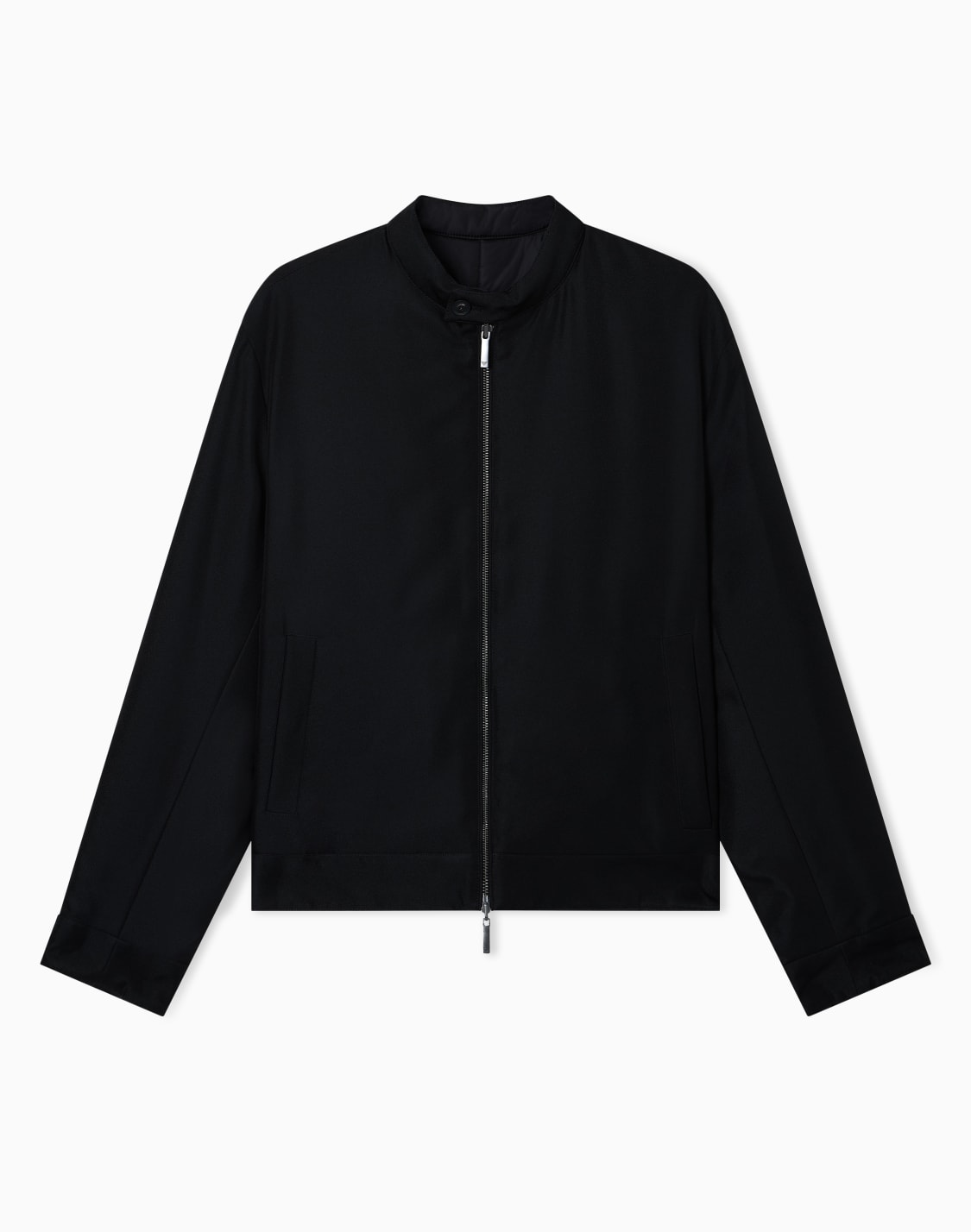 reversible-zip-up-jacket-in-mlange-fabric-black--emporio-armani