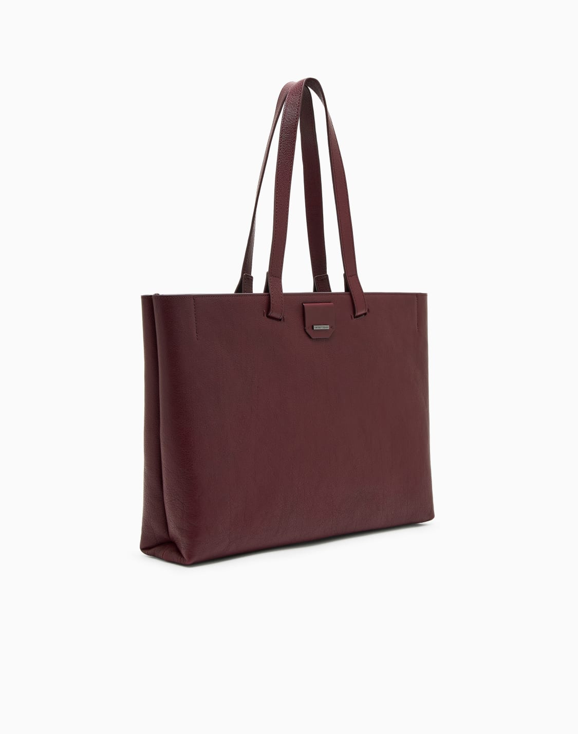 ショッパ-バッファロレザ-バガンディ--emporio-armani