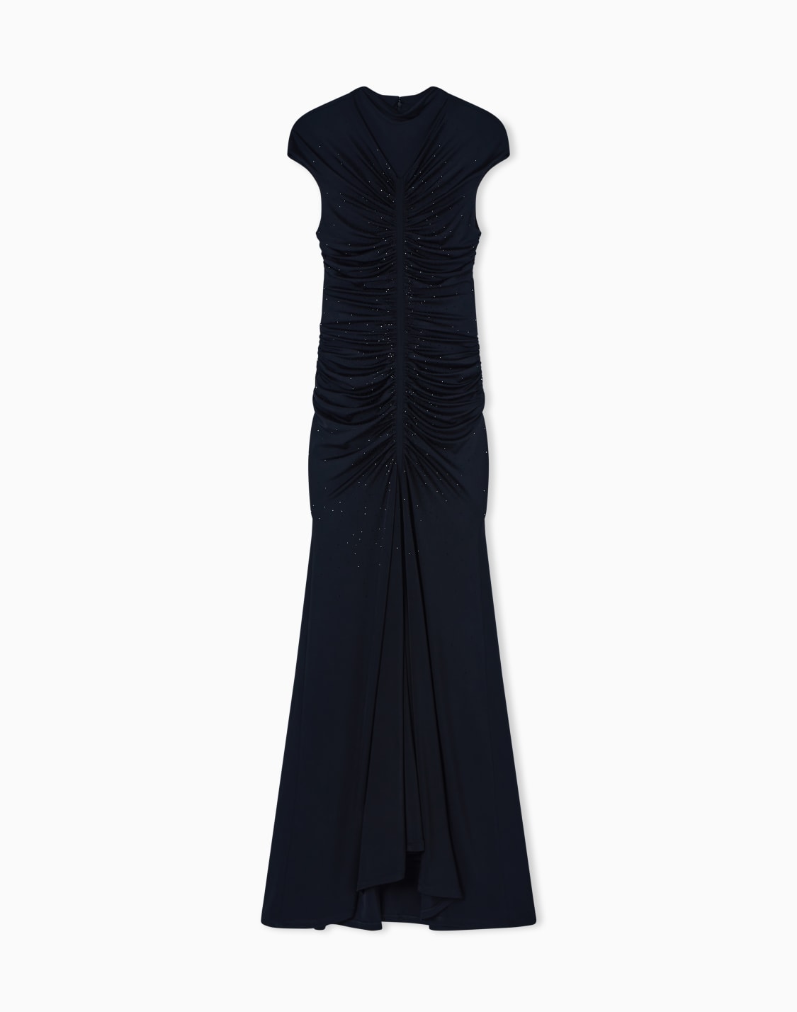 asv-long-dress-in-viscose-jersey-with-rhinestones-black--giorgio-armani