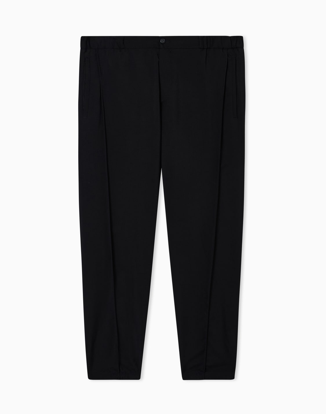 natural-stretch-canvas-trousers-with-elasticated-cuffs-black--emporio-armani