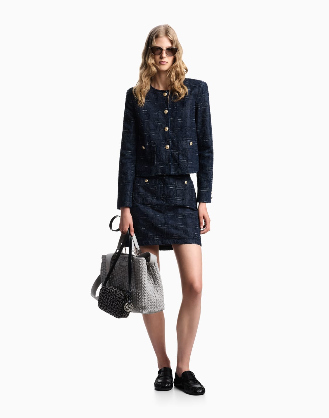 jacquard-denim-skirt-with-check-motif-blue--emporio-armani