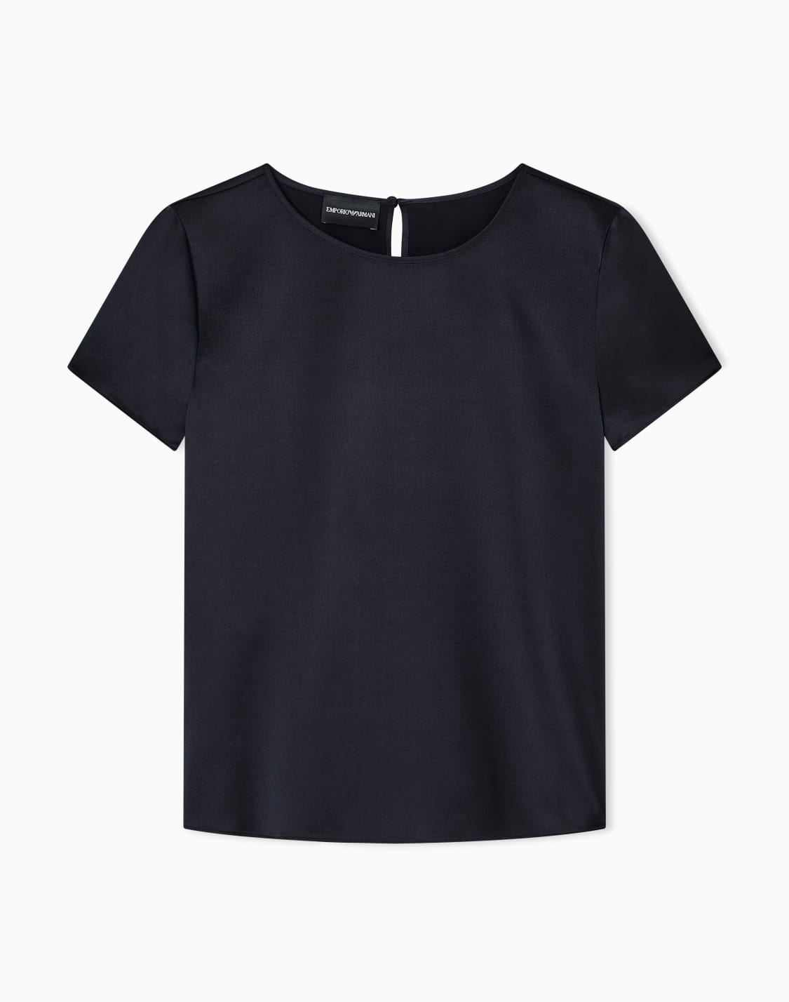 short-sleeved-silk-satin-blouse-navy-blue--emporio-armani