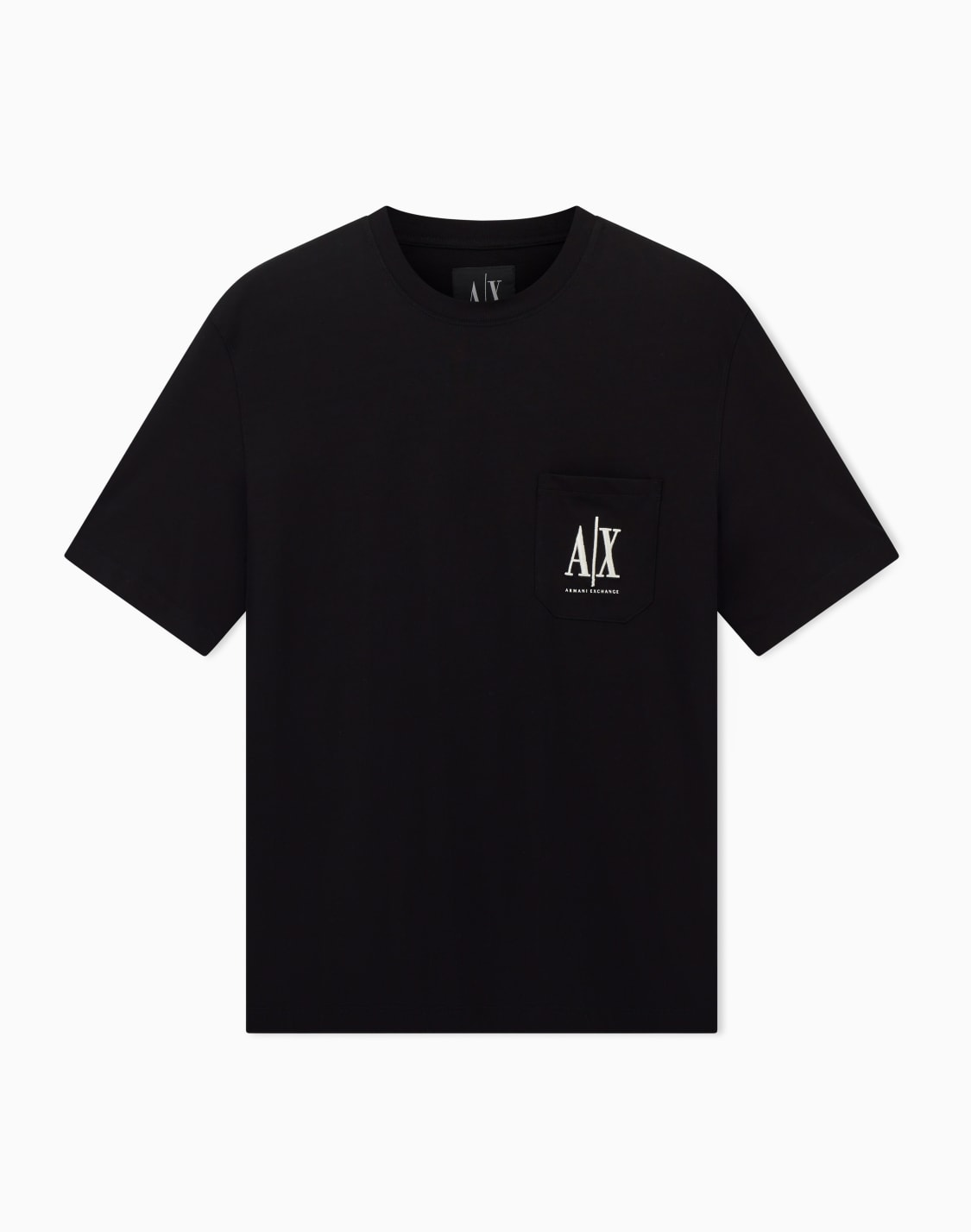 relaxed-fit-t-shirt-in-cotton-jersey-black--armani-exchange