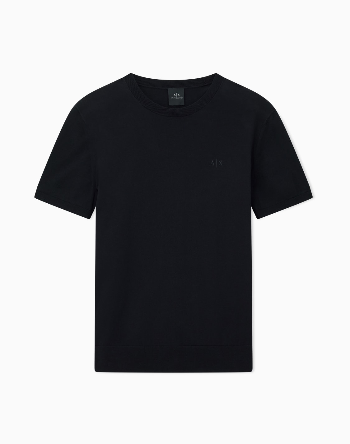 -organic-cotton-knit-t-shirt-black--armani-exchange