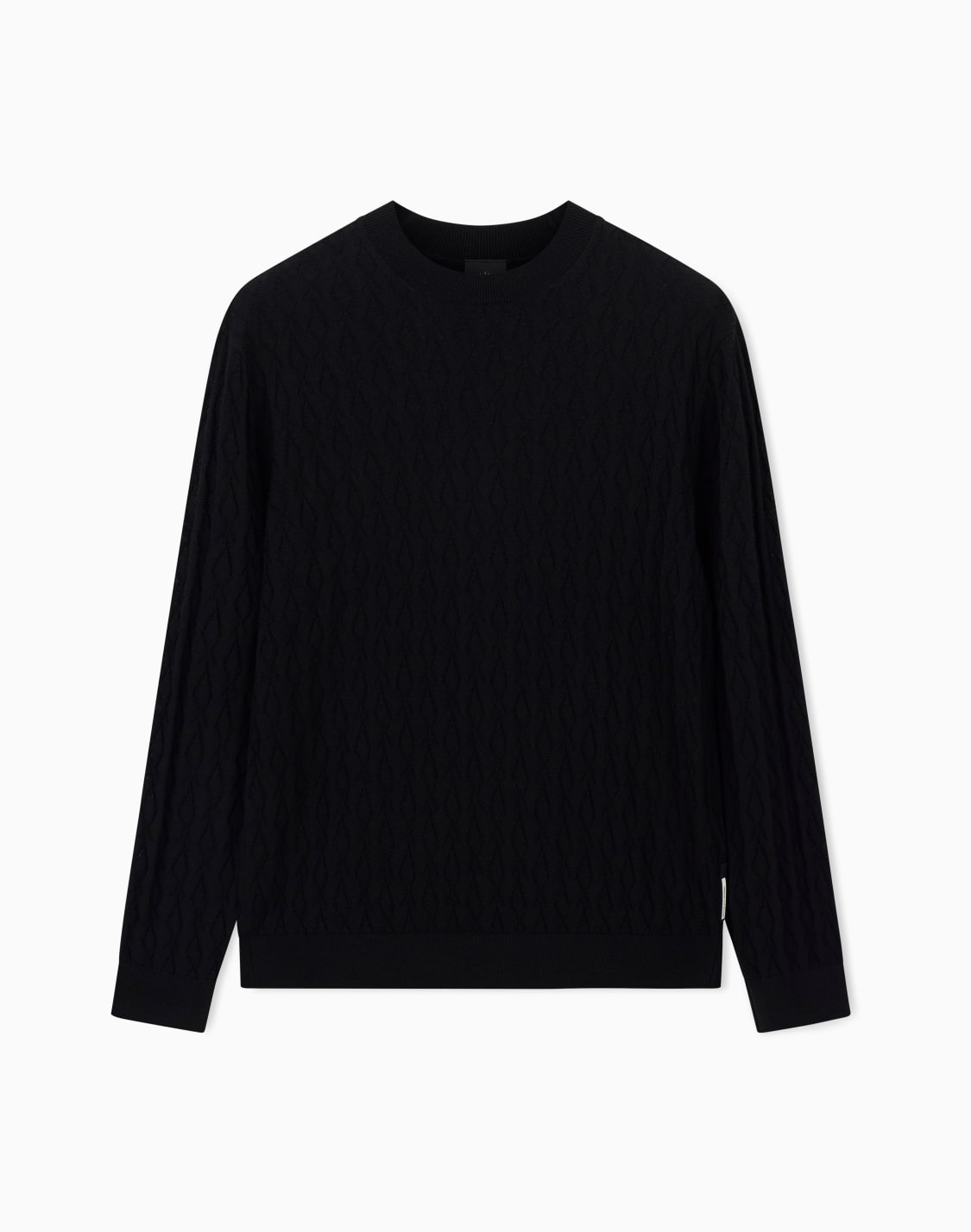 wave-worked-crew-neck-sweater-black--armani-exchange