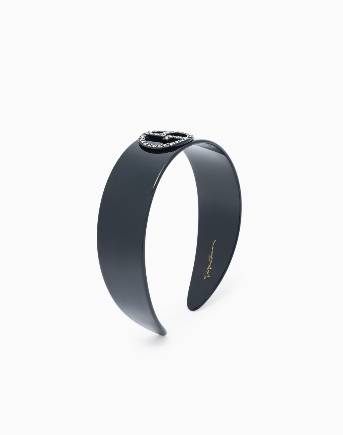 headband-with-crystal-logo-black--giorgio-armani