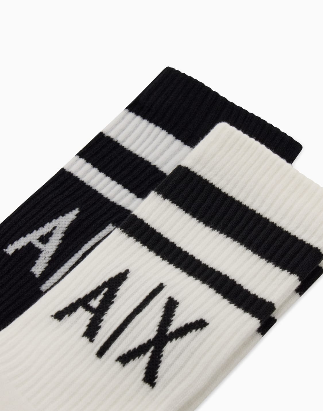 set-of-2-pairs-of-mixed-cotton-socks-with-logo-black--armani-exchange