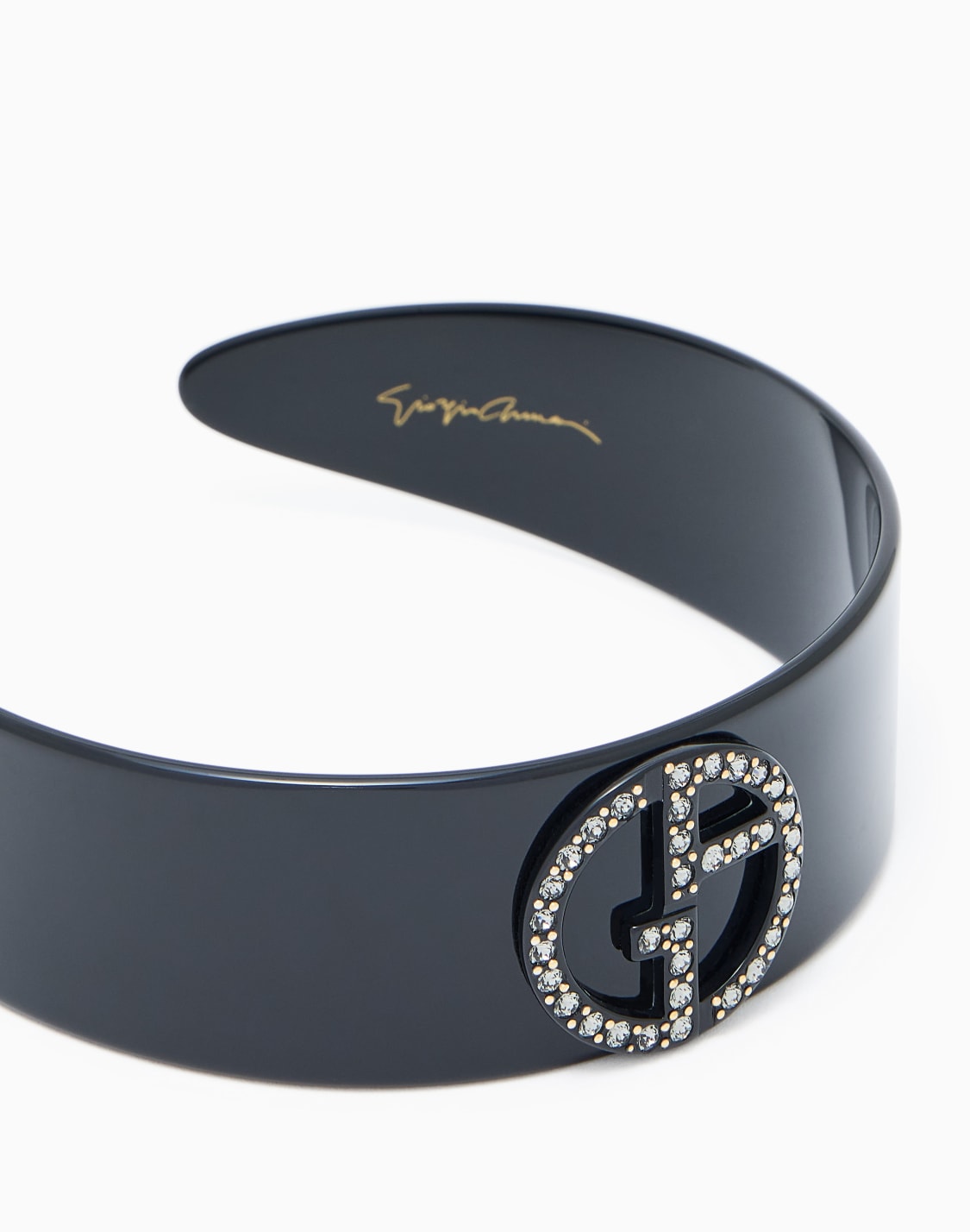 headband-with-crystal-logo-black--giorgio-armani