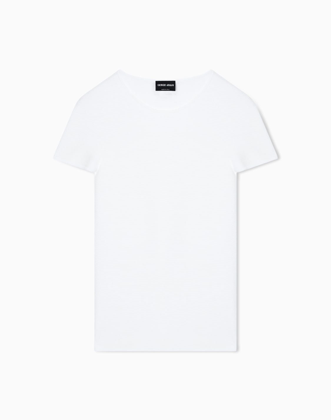 pull-manches-courtes-en-viscose-au-point-mousse-blanc--giorgio-armani