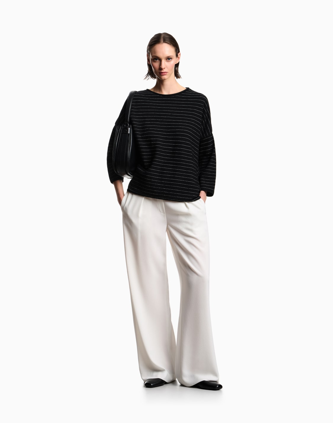 pantalon-pinces-en-tissu-sabl-stretch-beige--emporio-armani