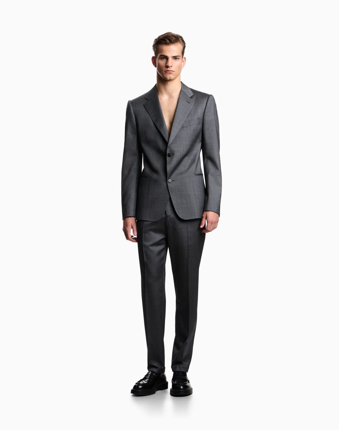 costume-simple-boutonnage-en-toile-de-mlange-laine-et-soie-micro-jacquard-gris--emporio-armani