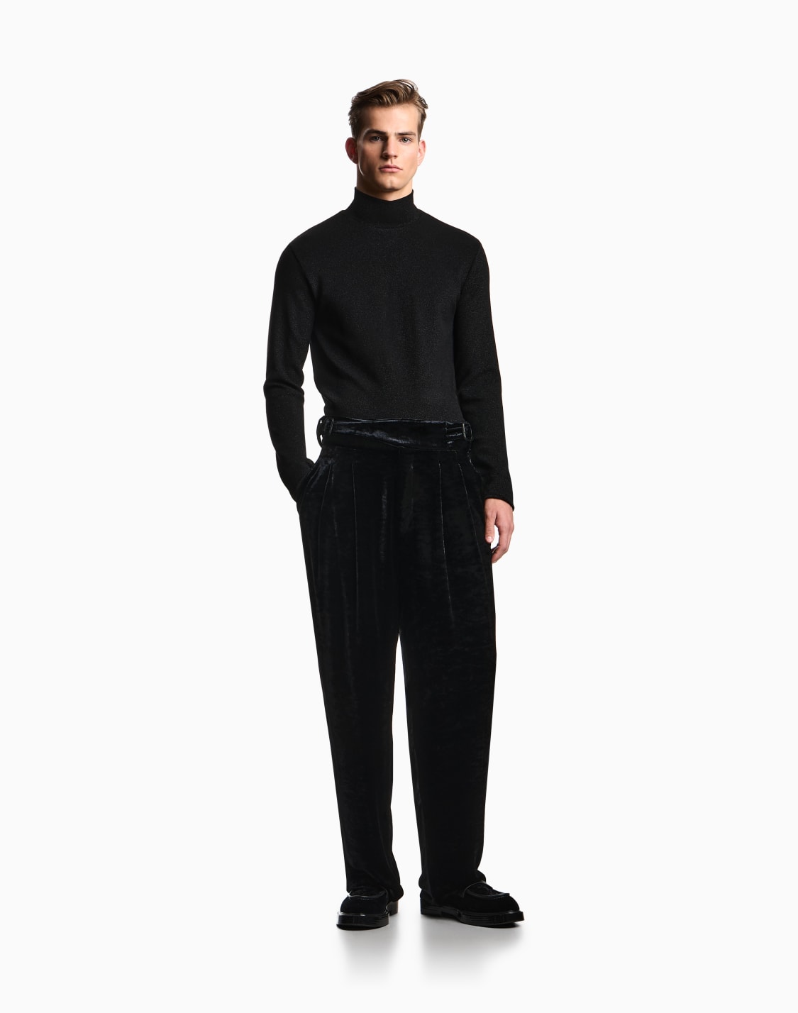 lurex-jersey-mock-neck-jumper-black--emporio-armani