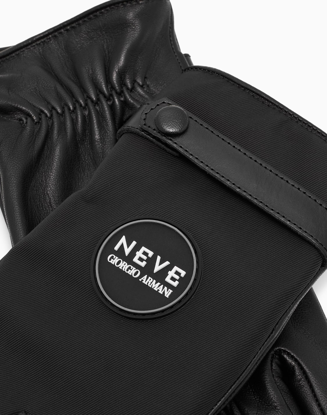 giorgio-armani-neve-nylon-and-nappa-leather-gloves-black--giorgio-armani