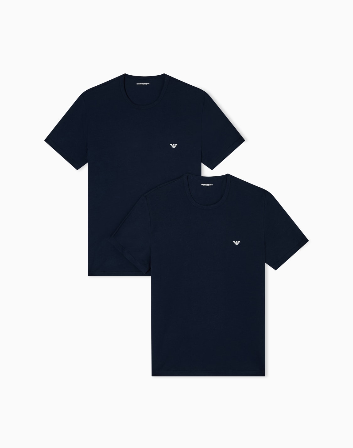 lot-de-2-t-shirts-de-dtente-en-jersey-stretch-bleu--emporio-armani