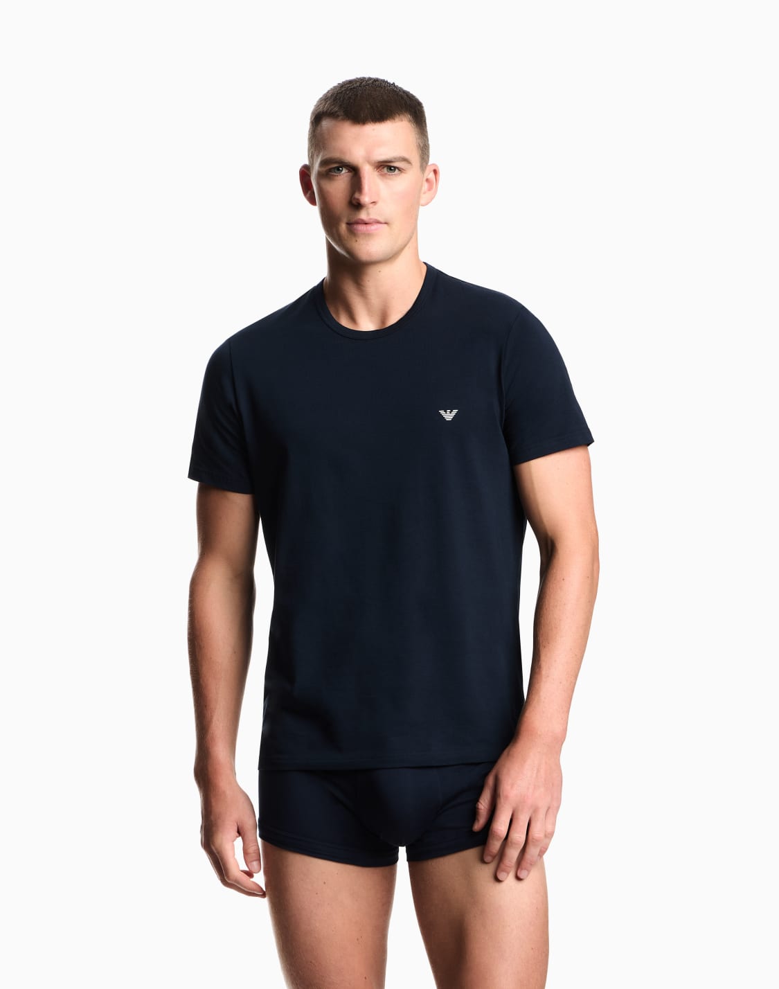 lot-de-2-t-shirts-de-dtente-en-jersey-stretch-bleu--emporio-armani