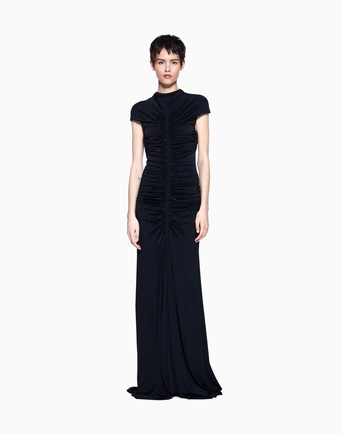 asv-long-dress-in-viscose-jersey-with-rhinestones-black--giorgio-armani