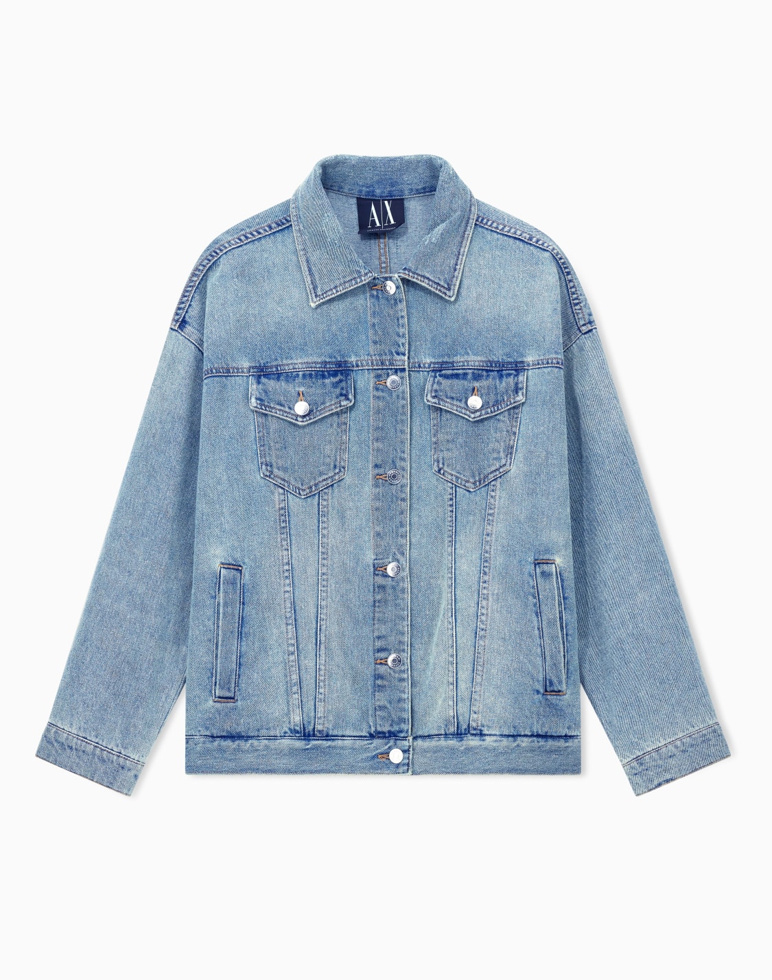 cotton-denim-jacket-bleu--armani-exchange