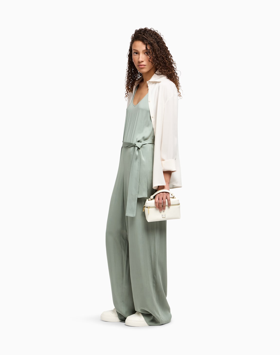 fluid-viscose-jumpsuit-green--armani-exchange