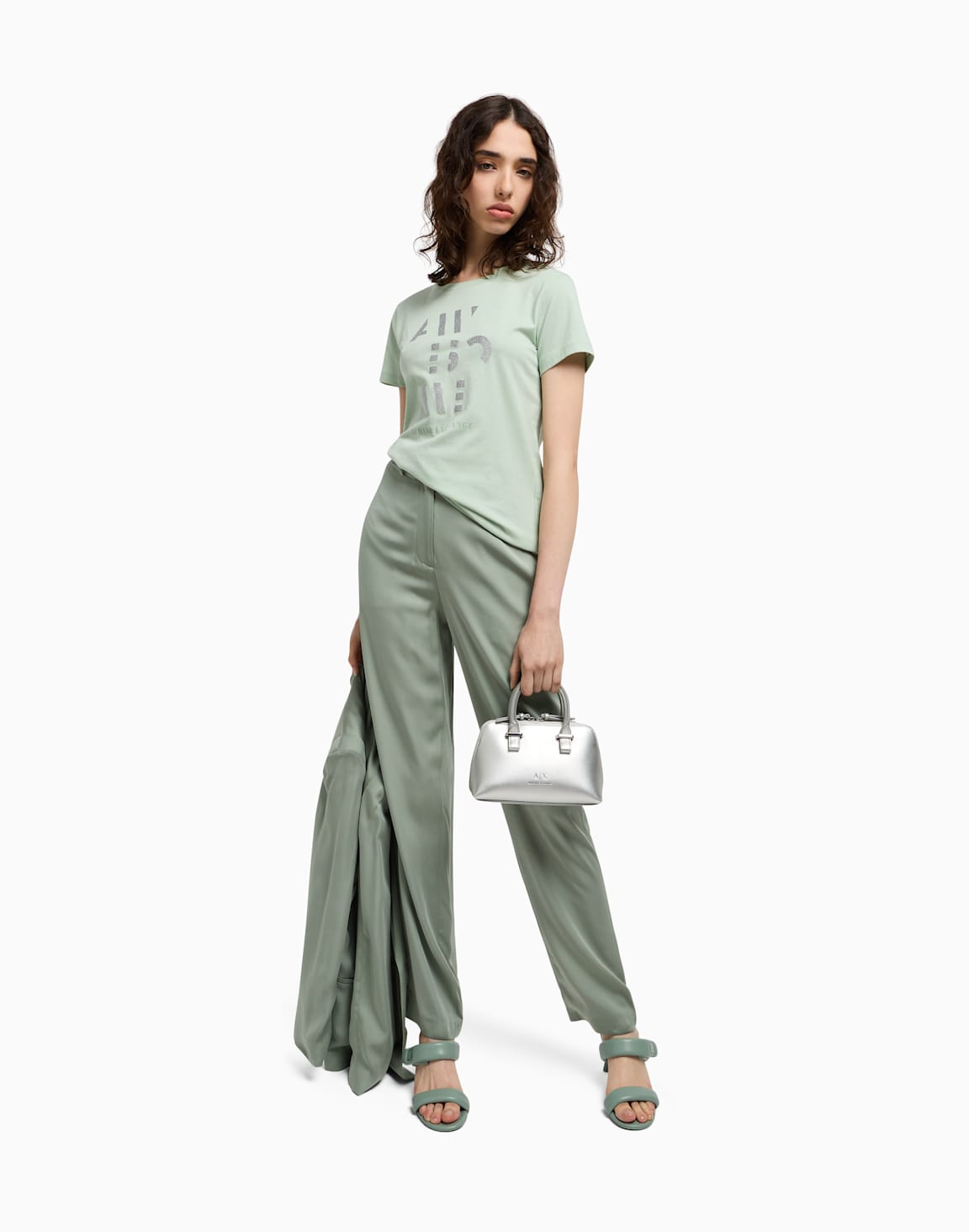 t-shirt-coupe-rgulire-awesome-vert--armani-exchange