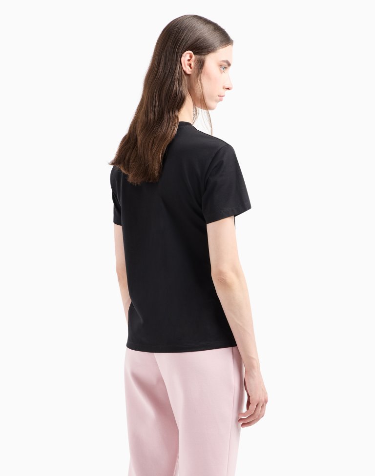 Emporio Armani Mujer Camiseta Emporio Armani Jersey Mercerizado