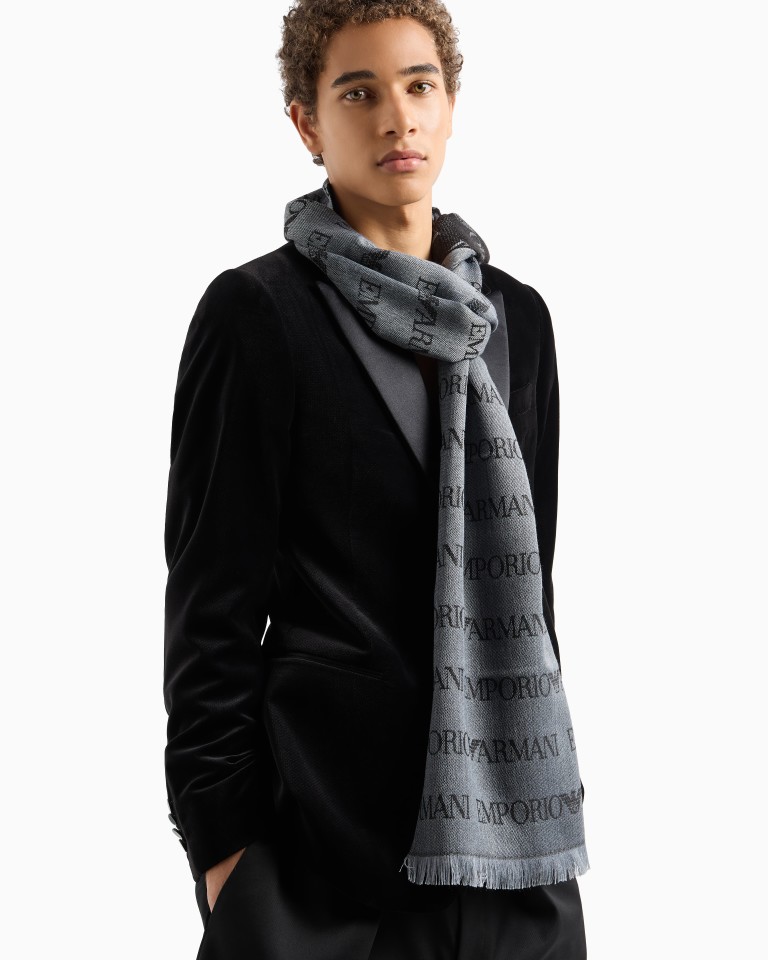 Sciarpa Di Lana Pom Pom - Donna - Abbigliamento - Di Il Giardino Di