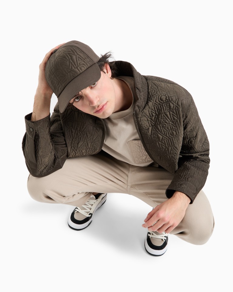 Relaxed fit Tshirt with contrast pocket in ASV cotton Armani Exchange