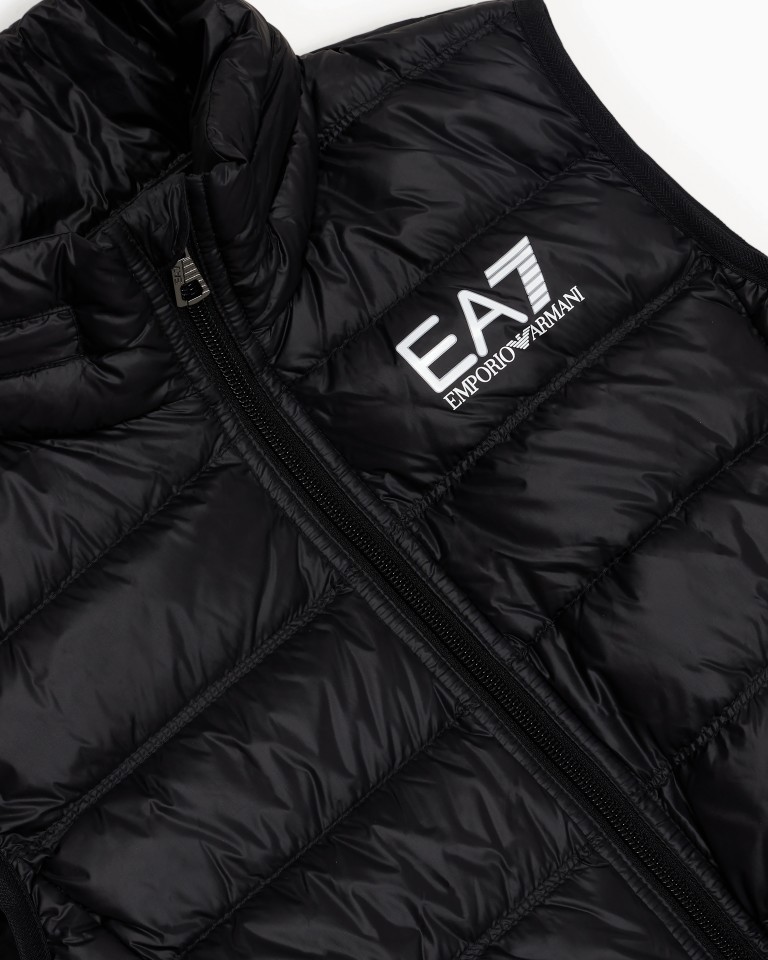 Packable padded Core Identity Boy gilet EA7