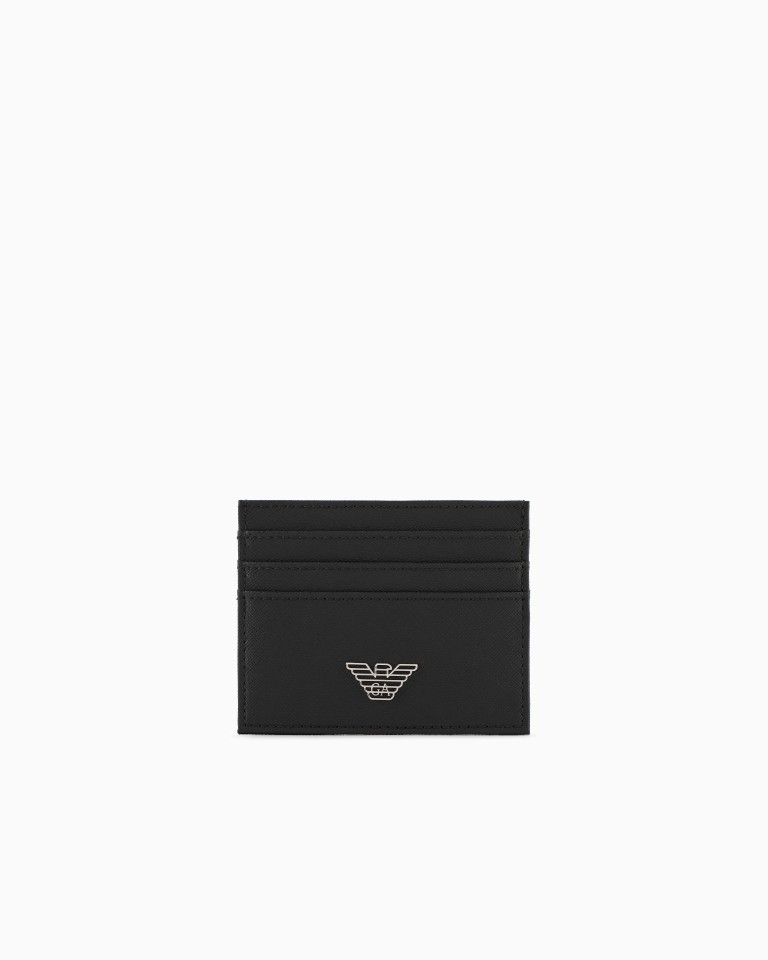 ASV gift box with regenerated Saffiano leather wallet and card holder