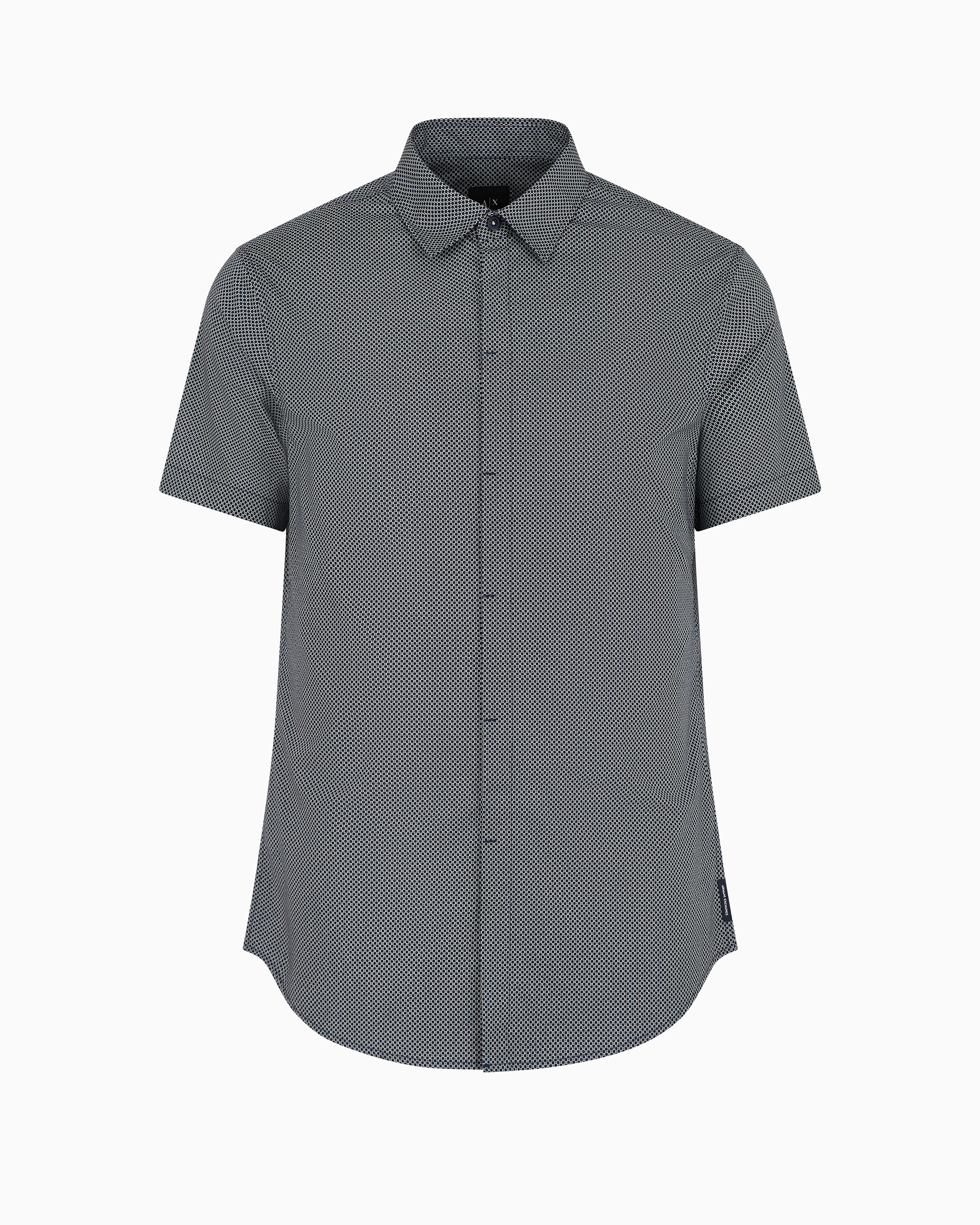 Armani Exchange Official Store Casual Shirts In Blue