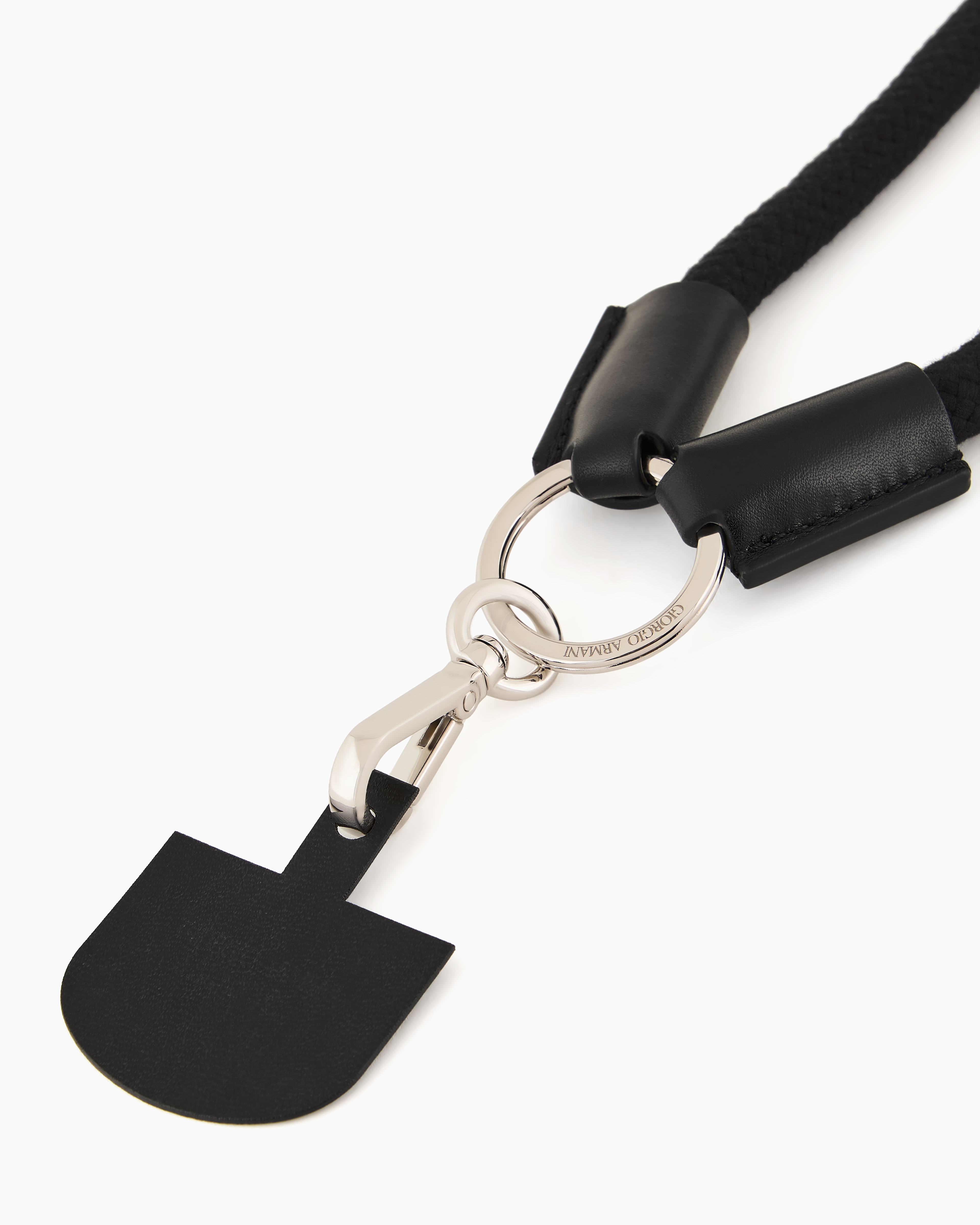 Giorgio Armani Official Store Accessoires Technologiques In Noir
