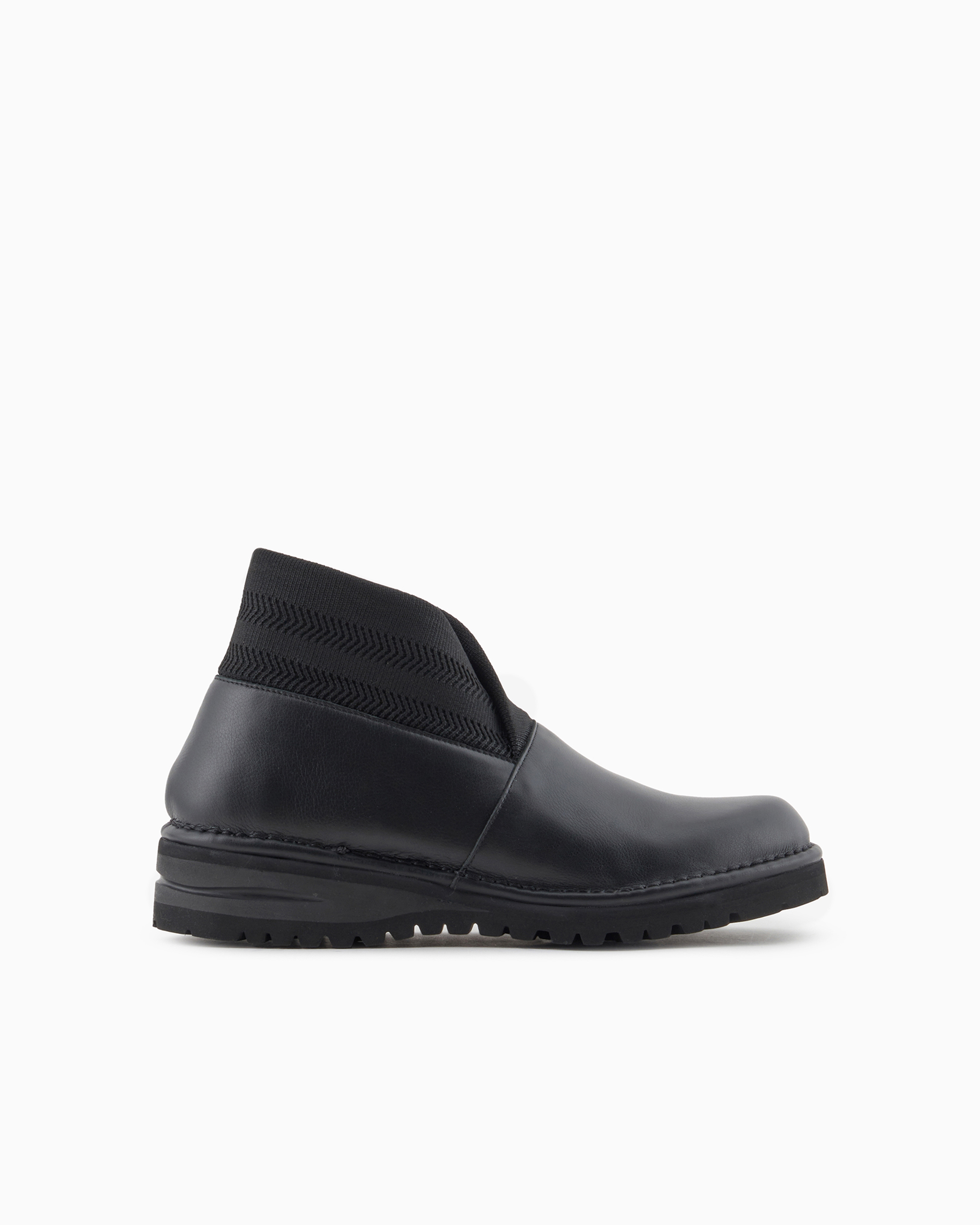 Giorgio Armani Official Store Booties In Black