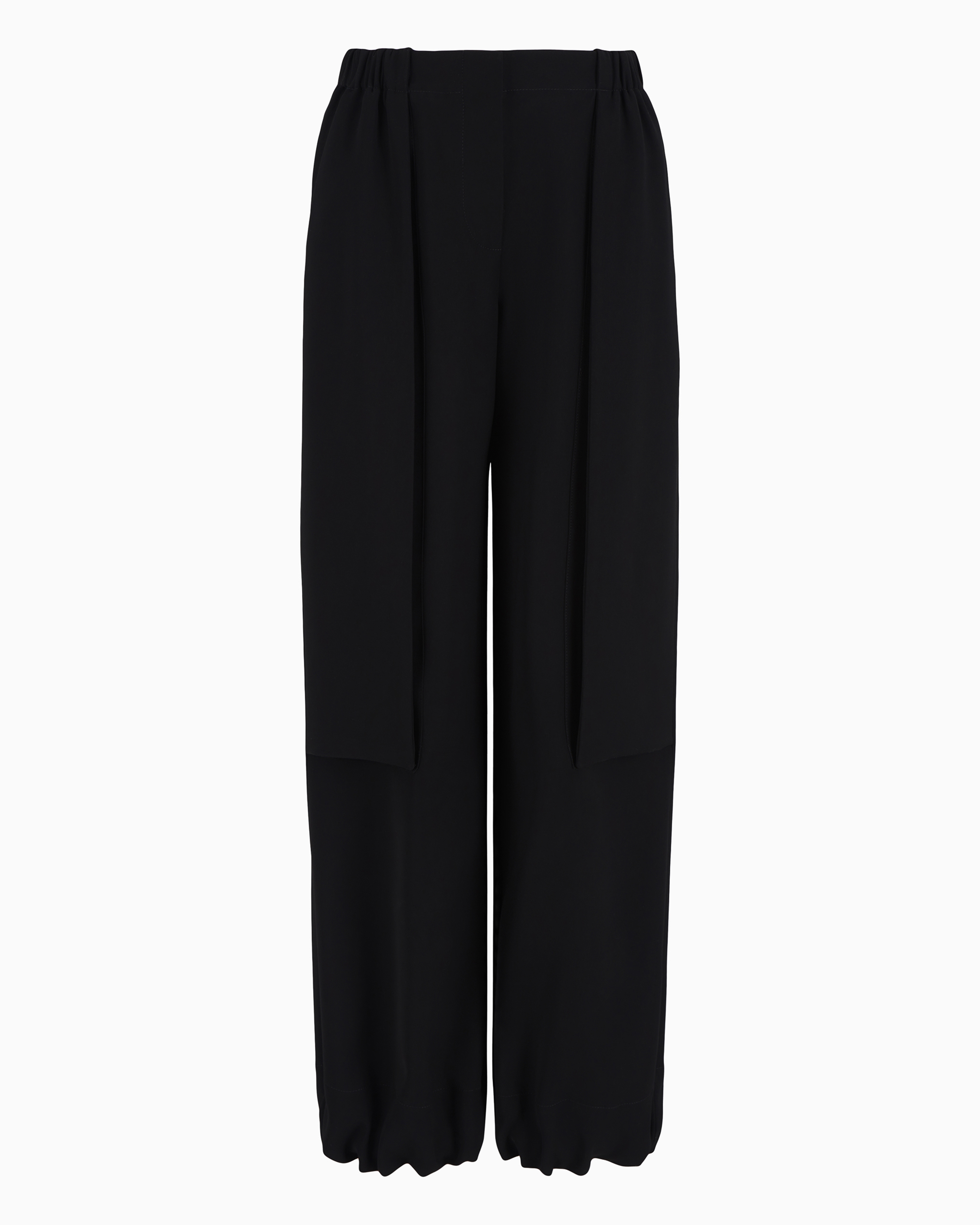 GIORGIO ARMANI SOFT, TECHNICAL-CADY TROUSERS 