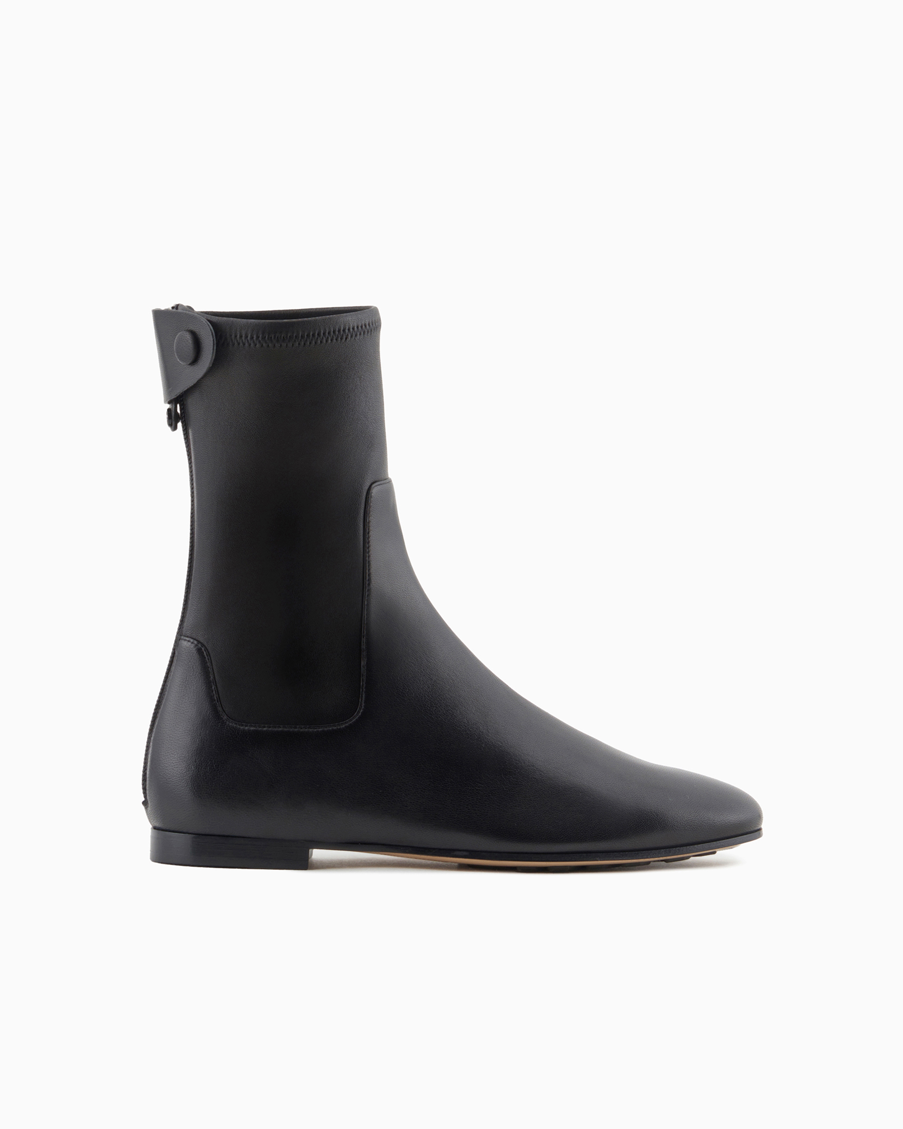 Giorgio Armani Official Store Booties In Black