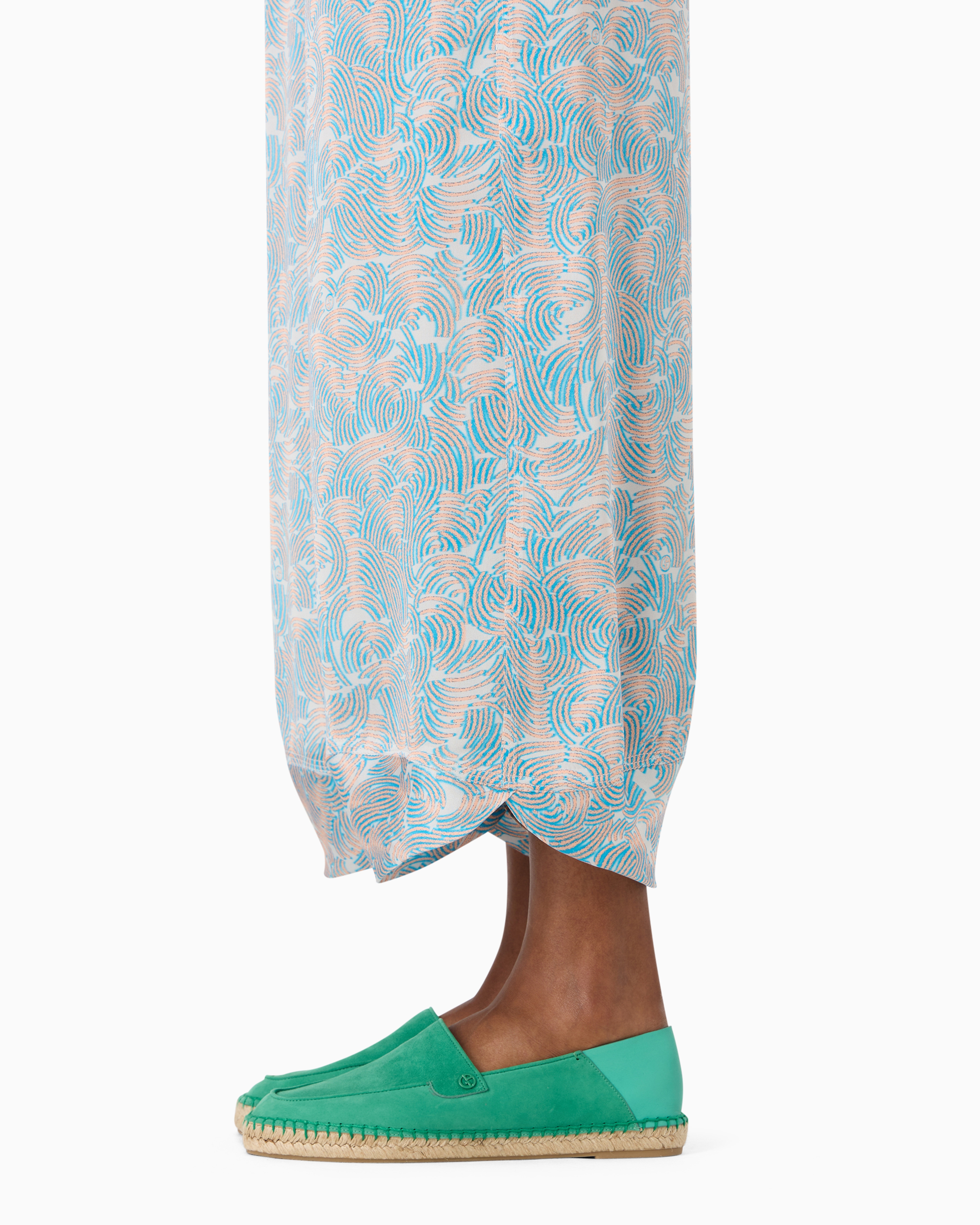 パンツ GIORGIO ARMANI SATIN DARTED TROUSERS uploading-1439931.jpg