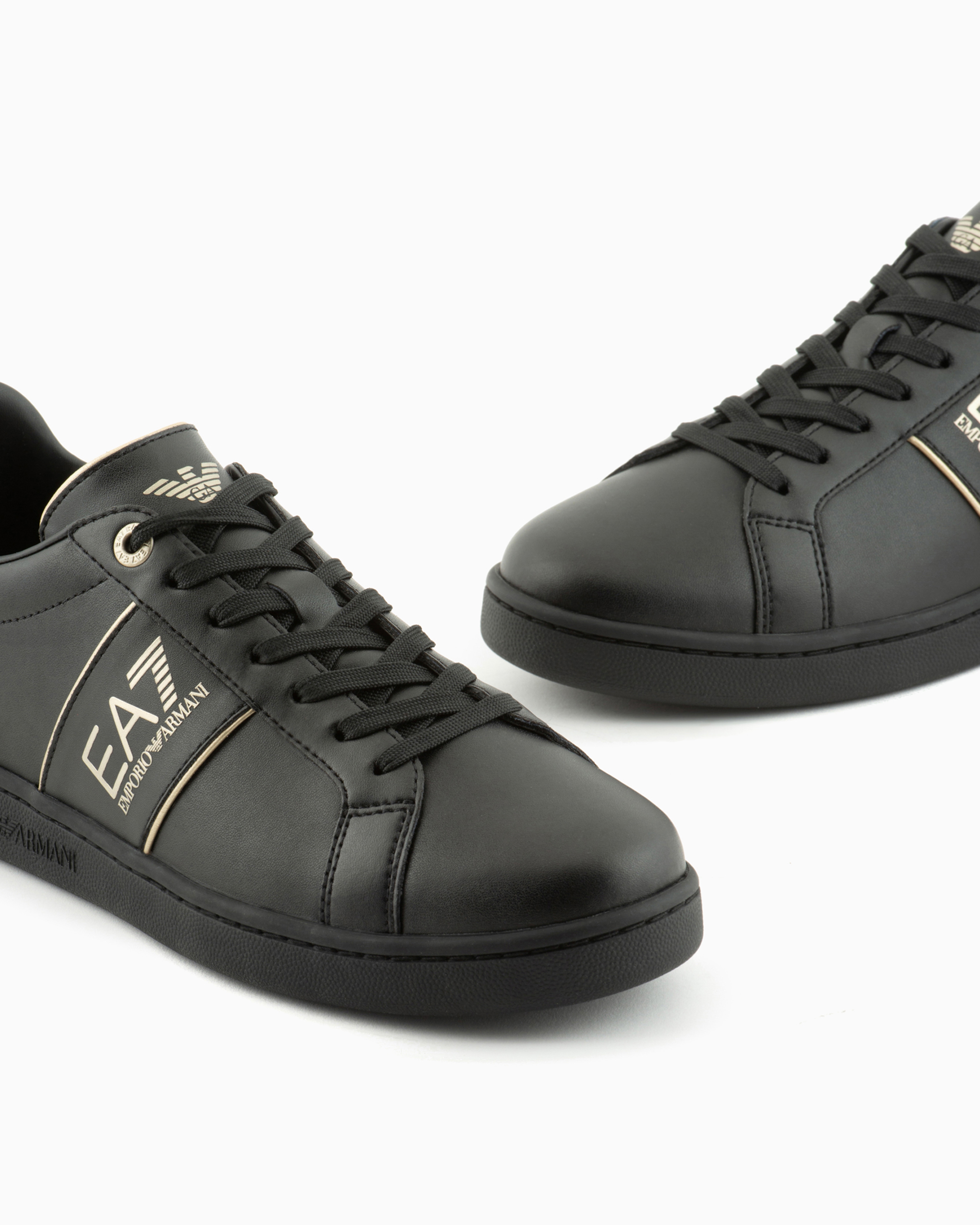 Ea7 Official Store Classic Sneakers In Black