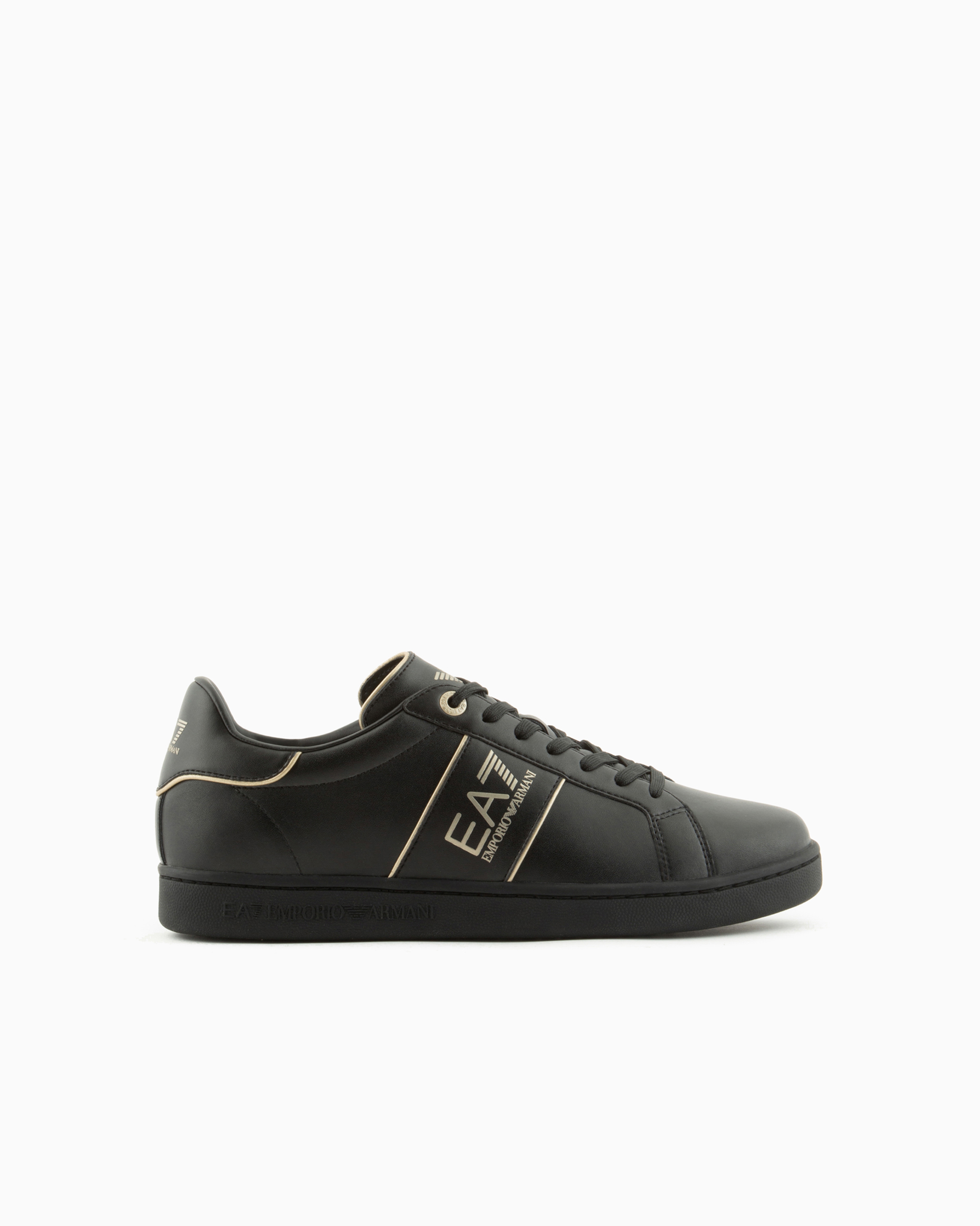 Ea7 Official Store  Classic Sneakers In Black