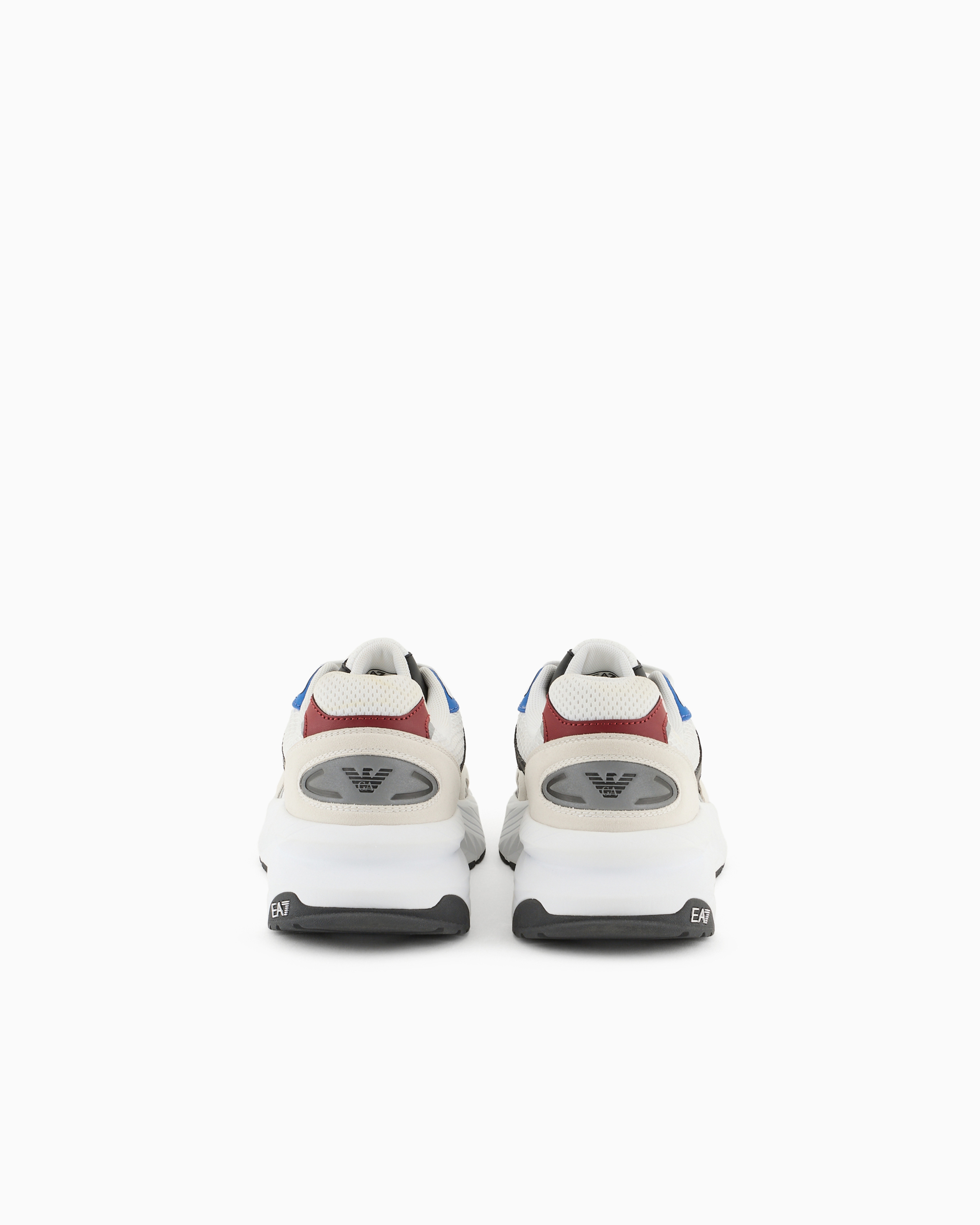 Ea7 Official Store Crusher Sonic Mix Sneakers In White