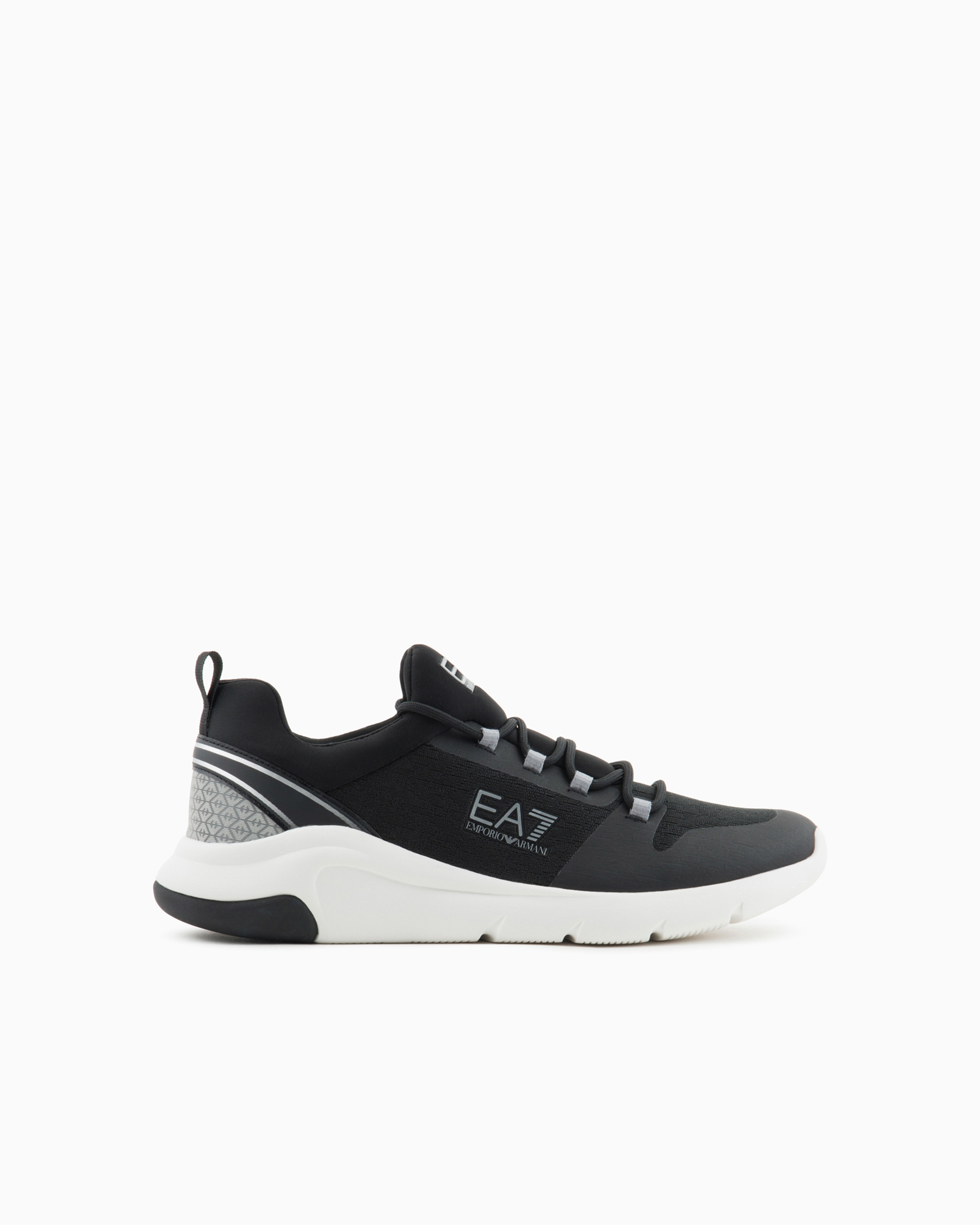 Ea7 Official Store Evo Racer Sneakers In Black