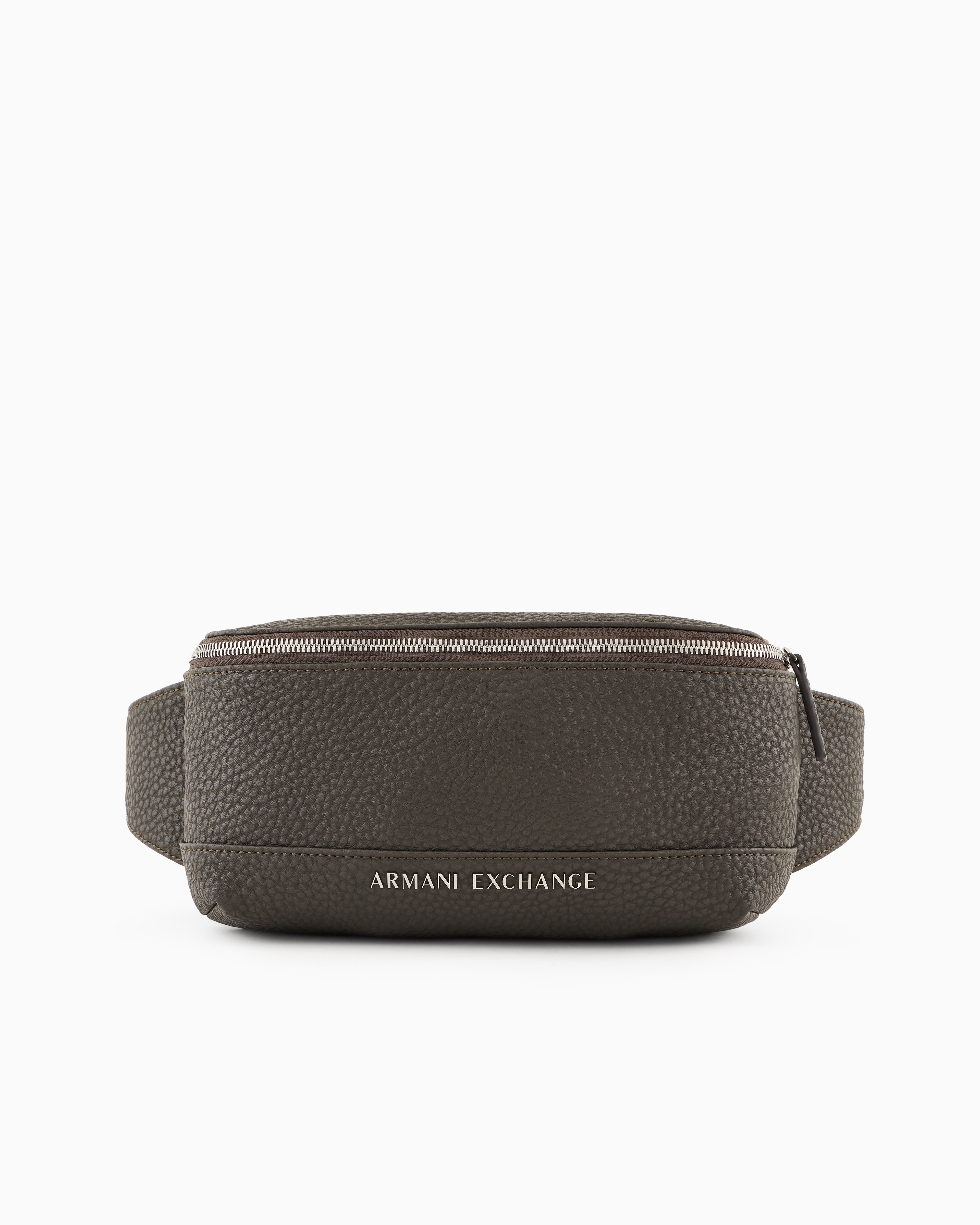 Armani Exchange Official Store Rectangular Pouch In Verde Militare