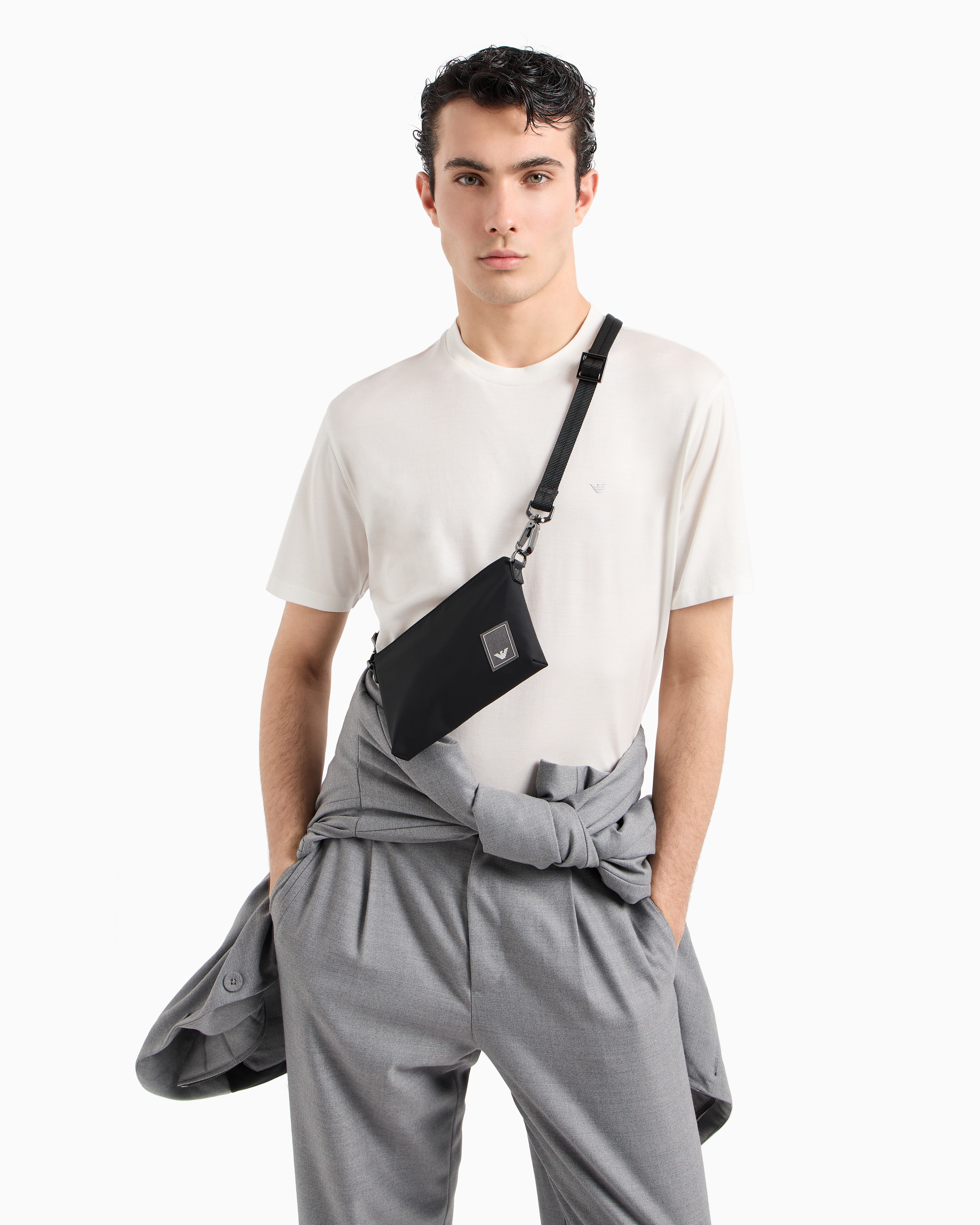 417EDIFICE エディフィス　トラベルスーツ XL ネイビー　美品 417EDIFICE エディフィス トラベルスーツ XL ネイビー 美品