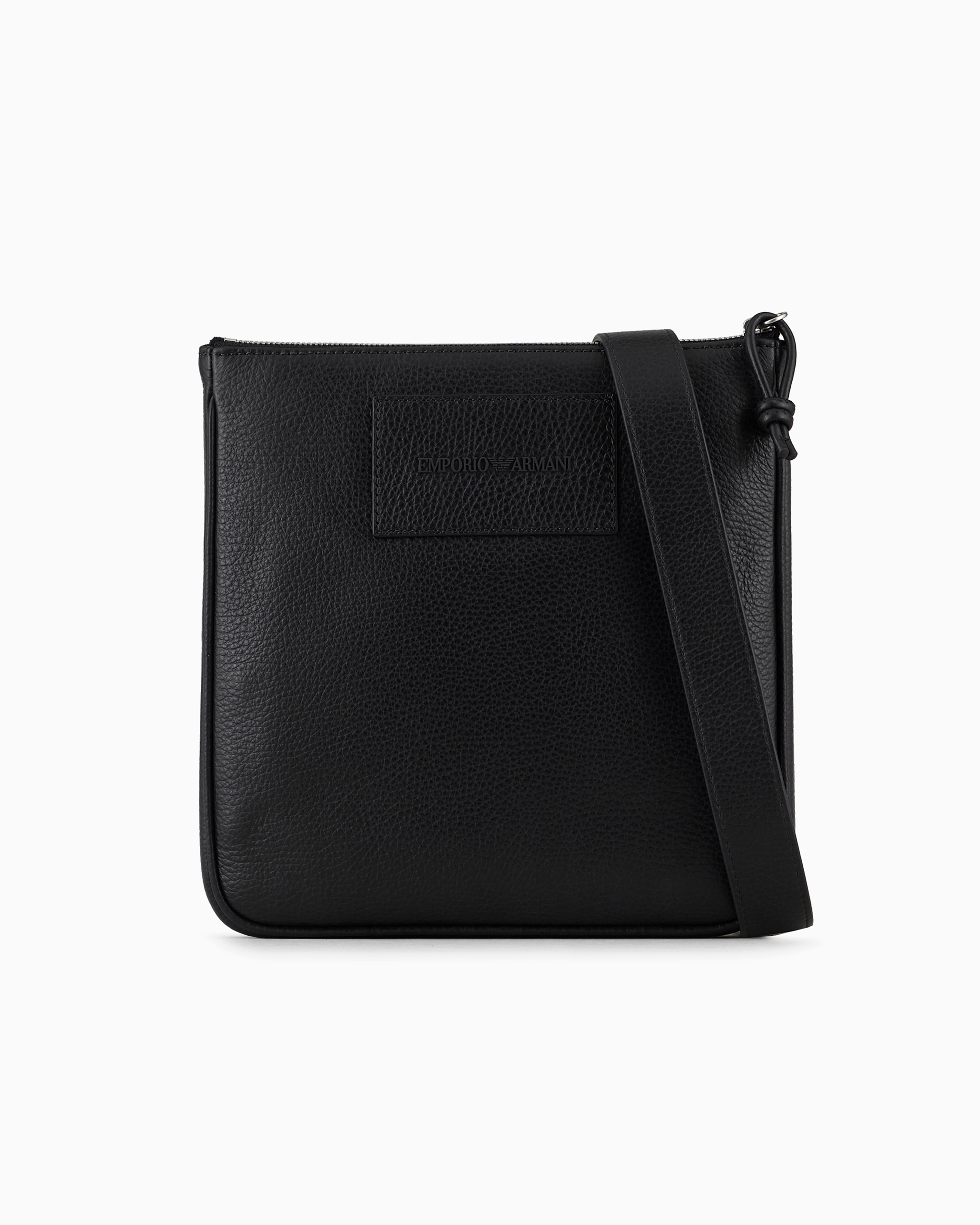 Shop Emporio Armani Crossbody Bags In Black