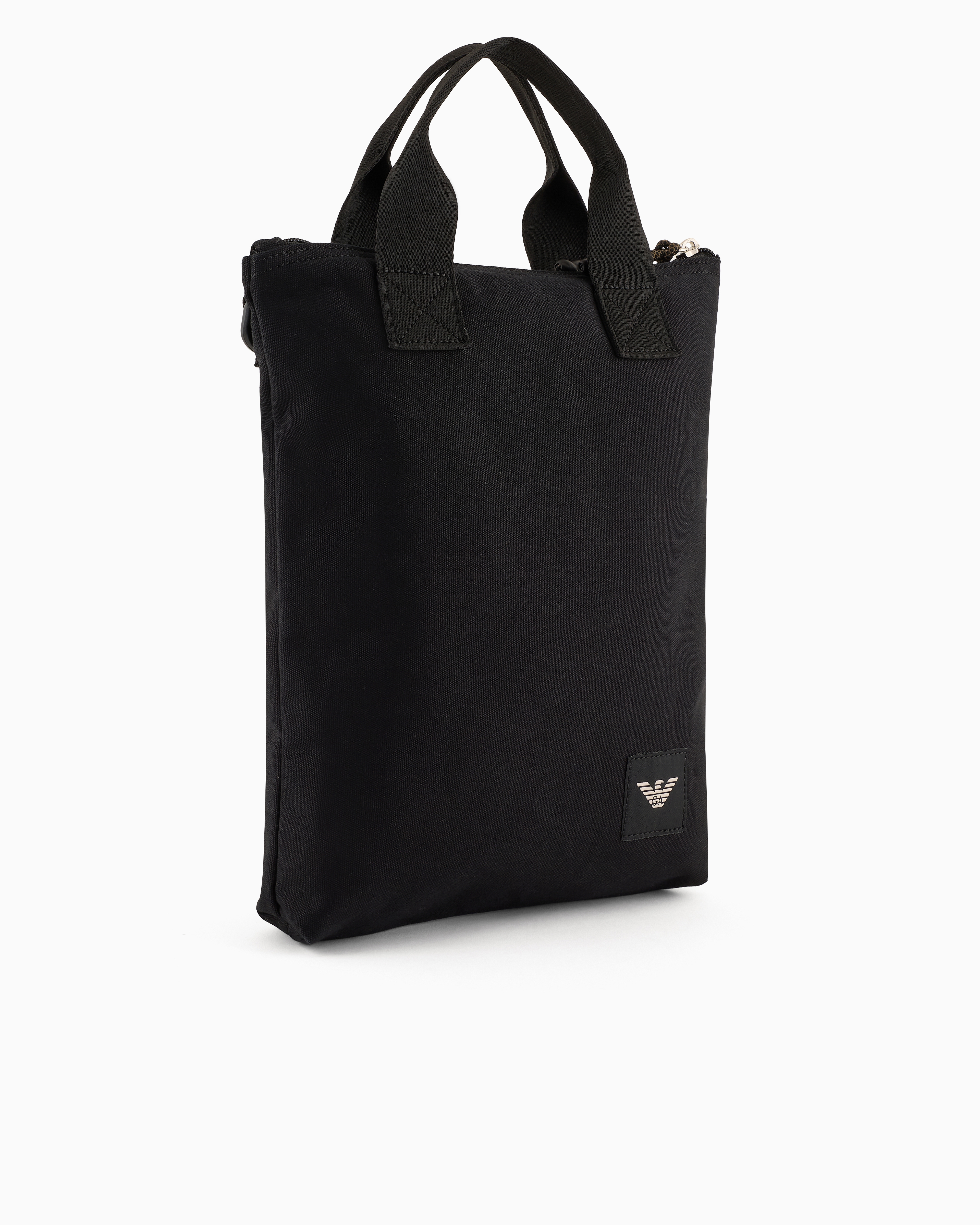 EMPORIO ARMANI CANVAS TOTE BAG 