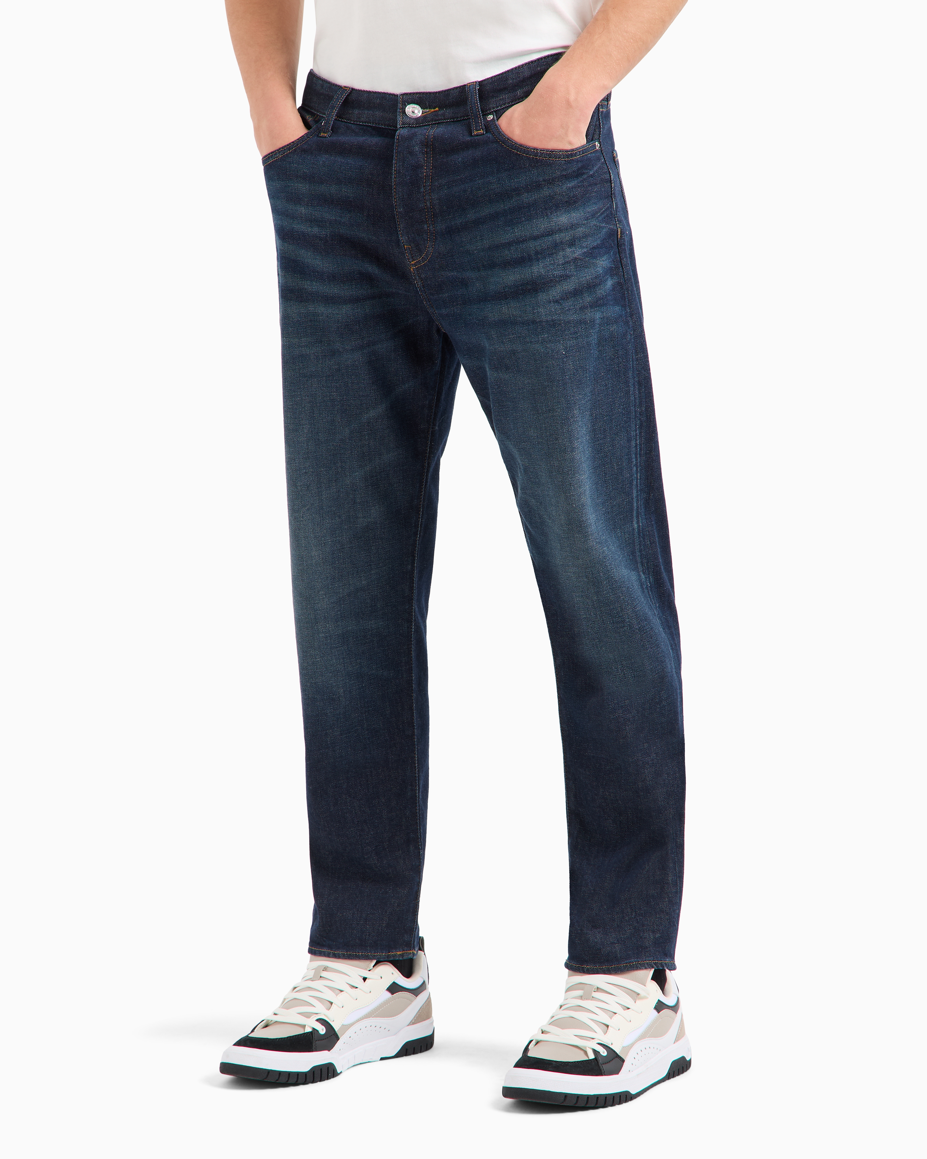 J71 carrot fit jeans comfort stretch denim
