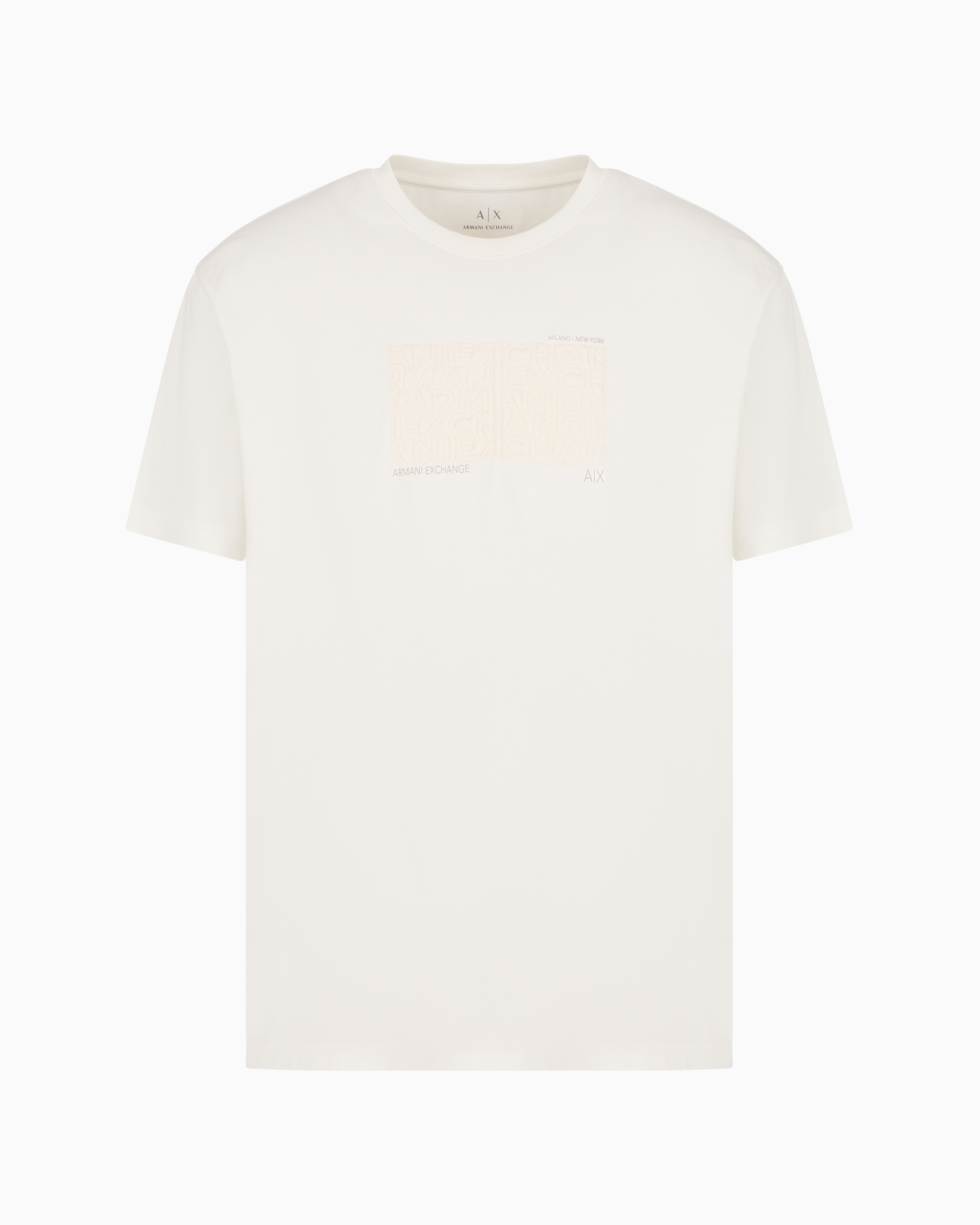 ASV organic cotton regular fit T-shirt with embroidered lettering