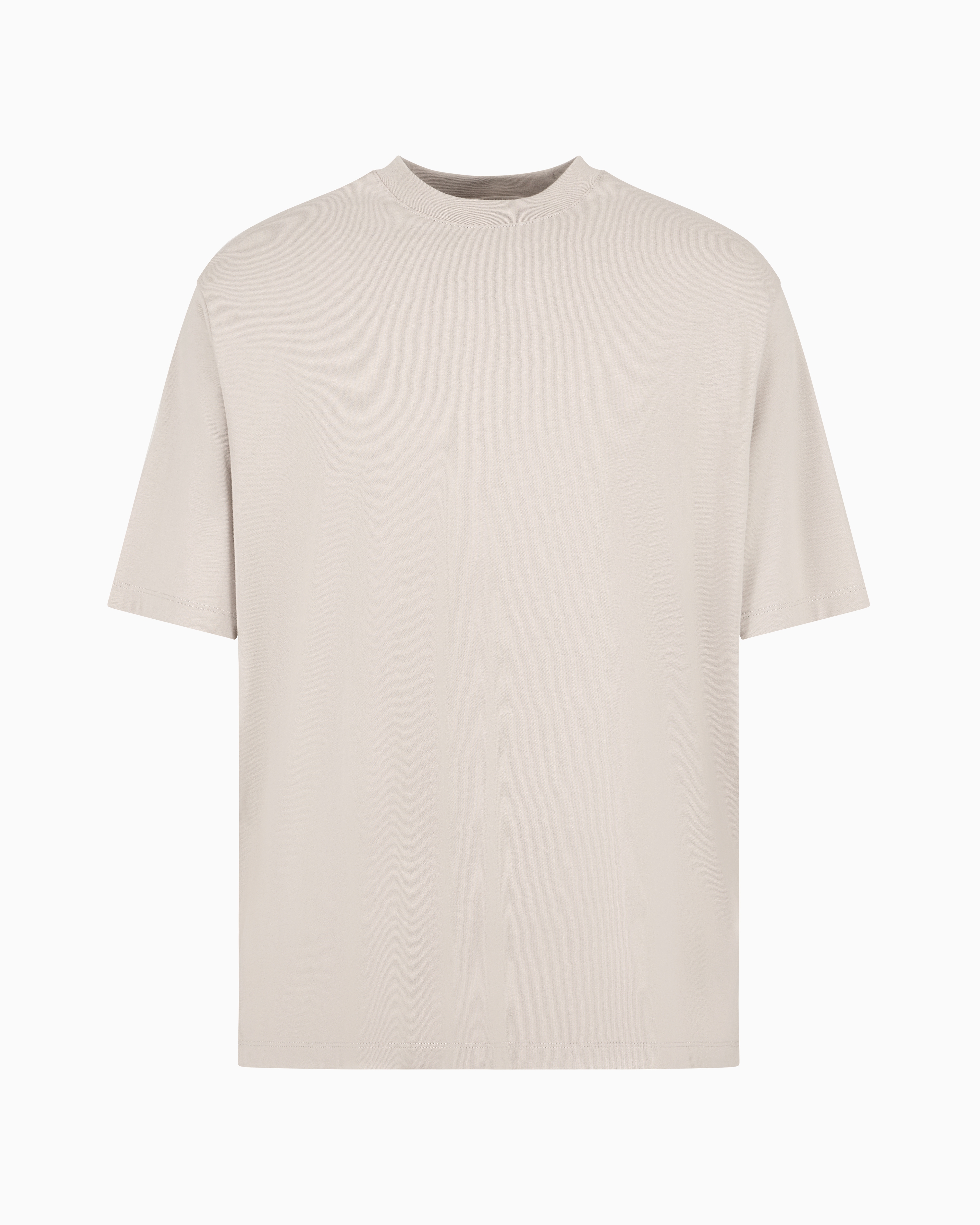 Armani Exchange Official Store Relaxed Fit T-shirts In Beige