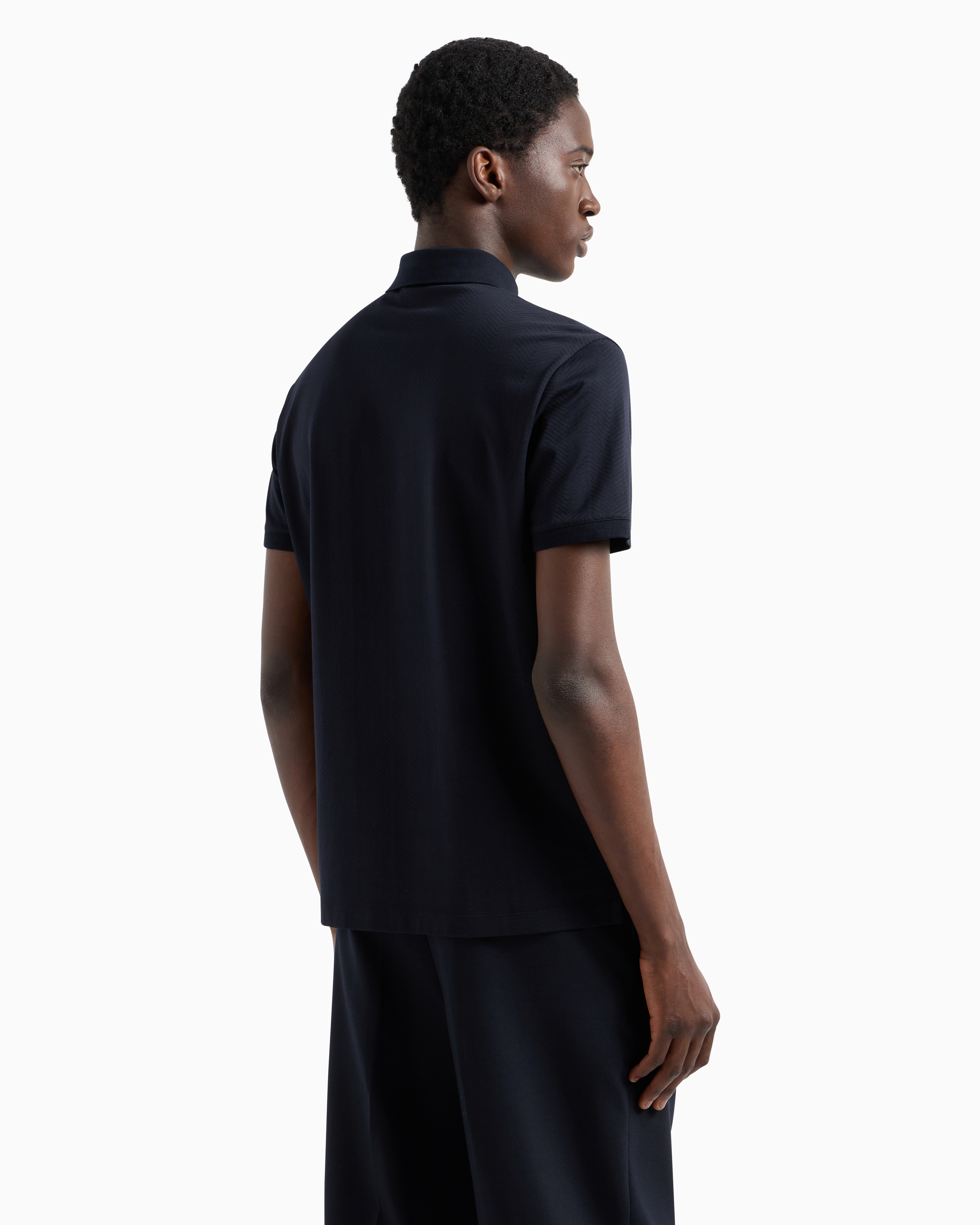 Tシャツ・カットソー GIORGIO ARMANI Giorgio Armani Viscose Polo Polo shirt Giorgio Armani Blue size M International in